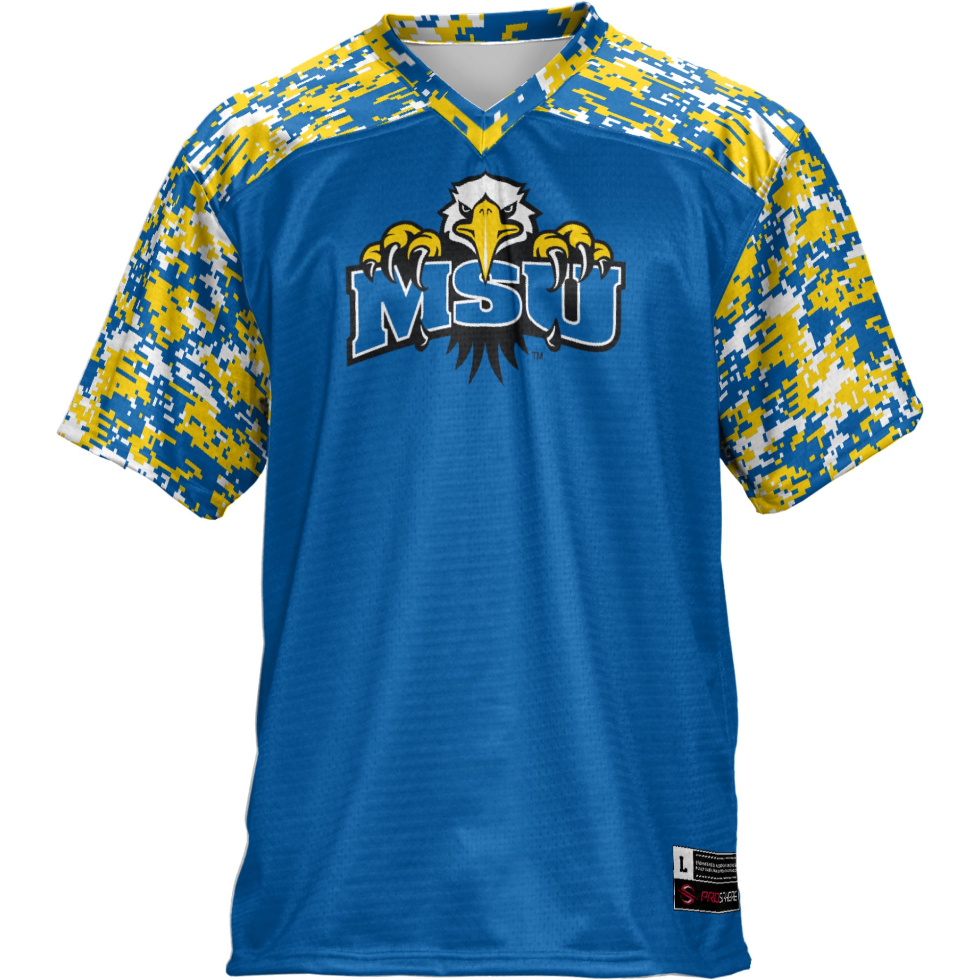 Morehead State Eagles Football Jersey Blue - front view