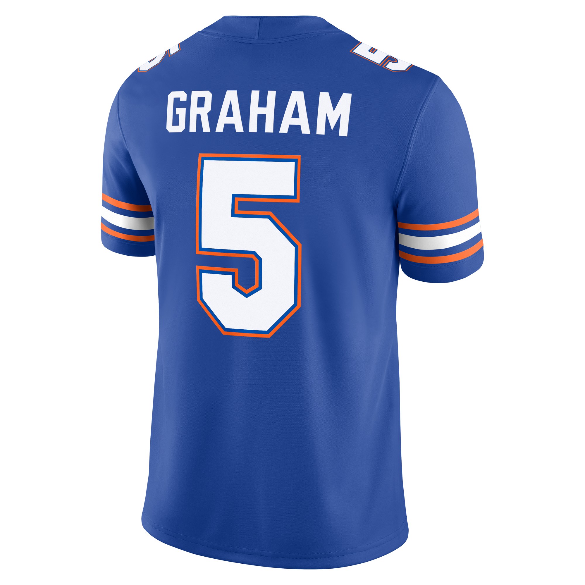 Myles Graham Florida Gators Football Jersey Royal - back view