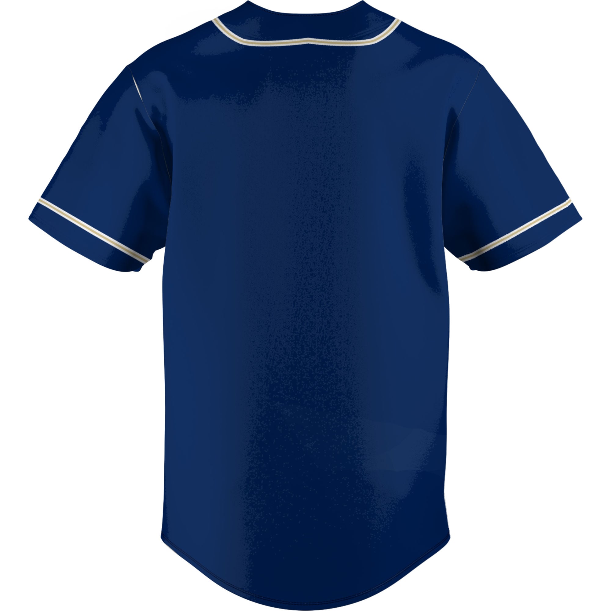 Navy Midshipmen Lightweight Baseball Jersey Blue - back view