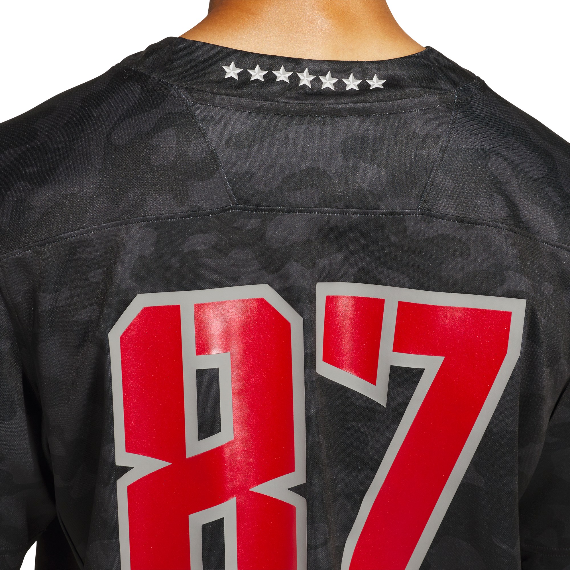 #87 NC State Wolfpack Honor & Support Strategy Jersey Black - detail view 4