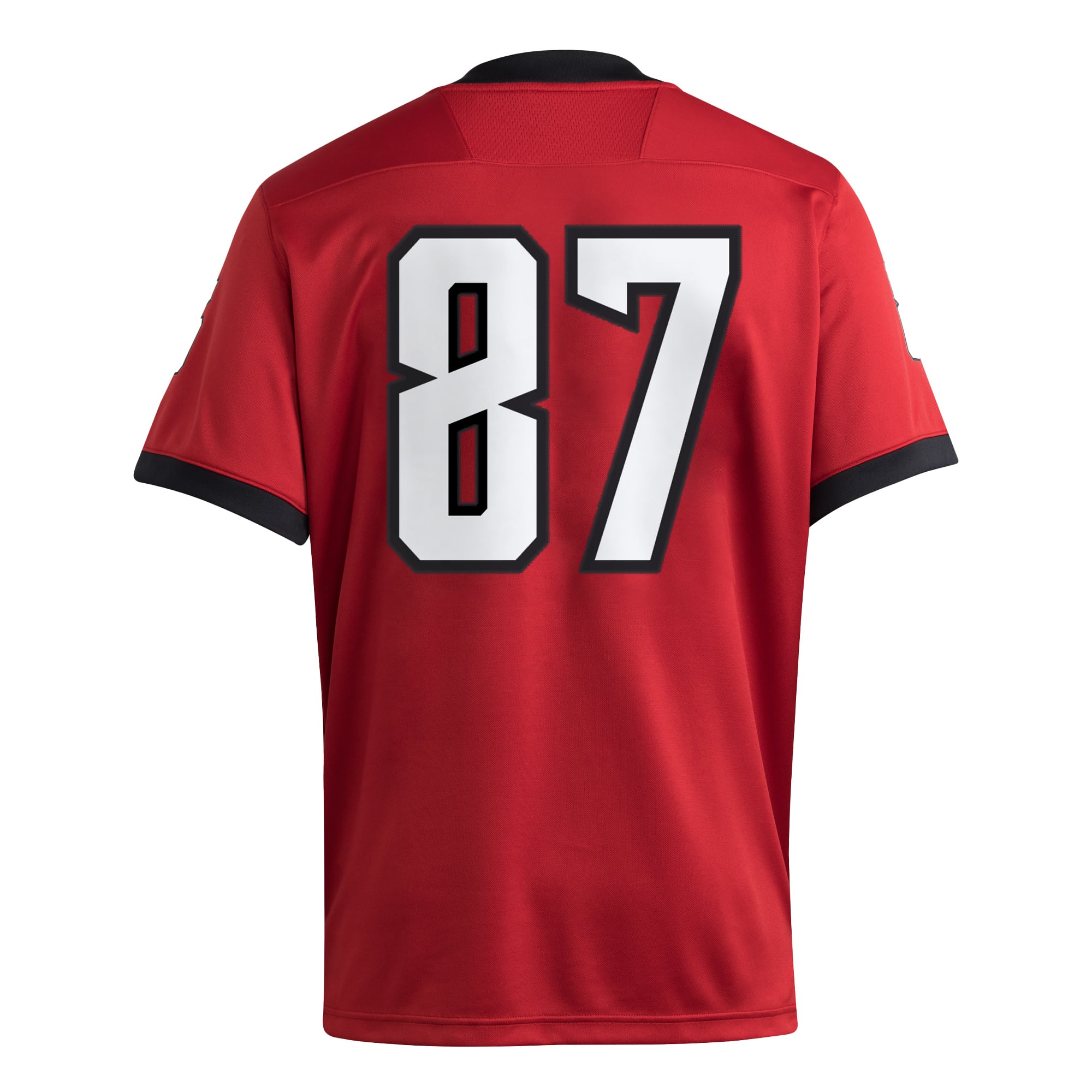 #87 NC State Wolfpack Jersey Red - back view