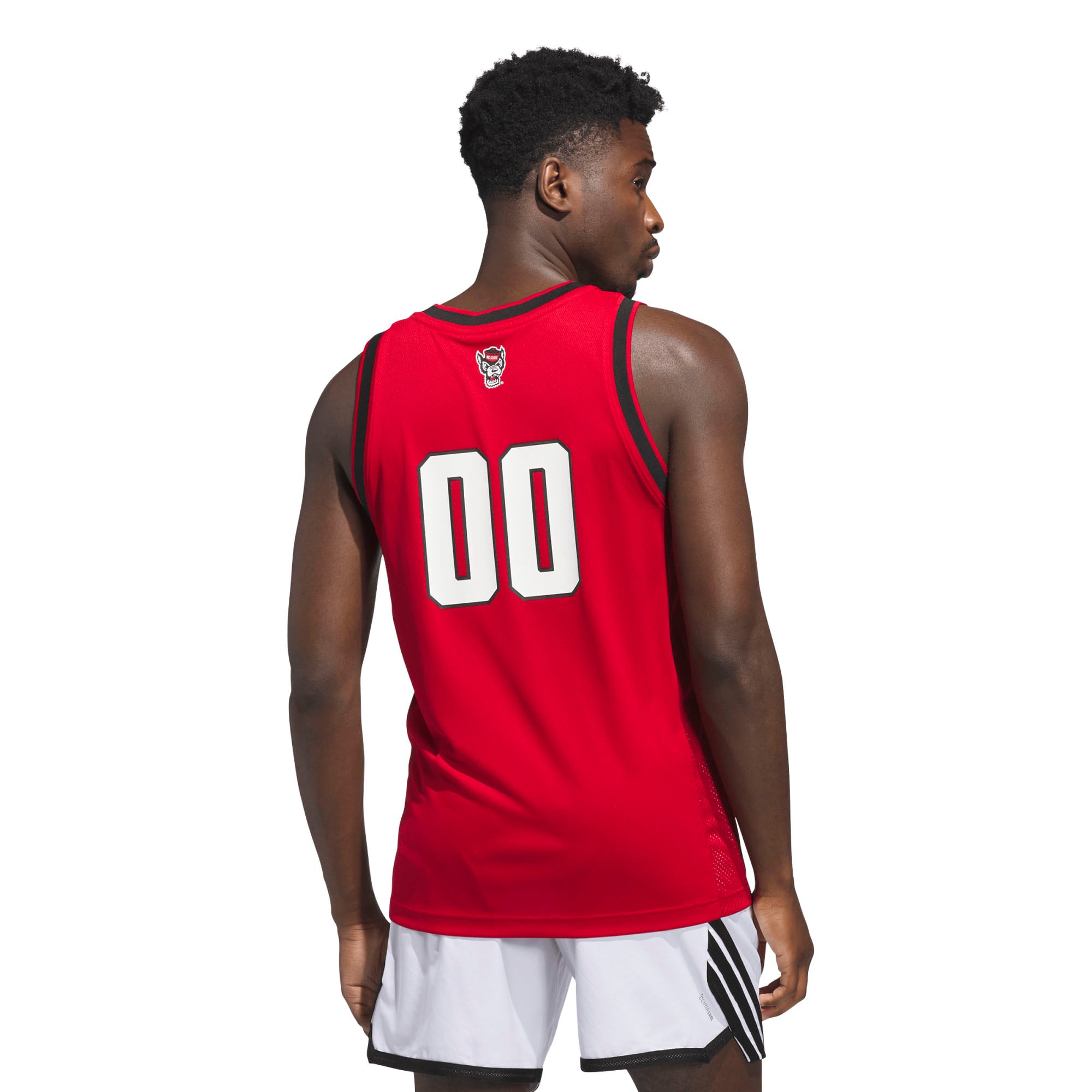 #00 NC State Wolfpack Jersey Red - front view
