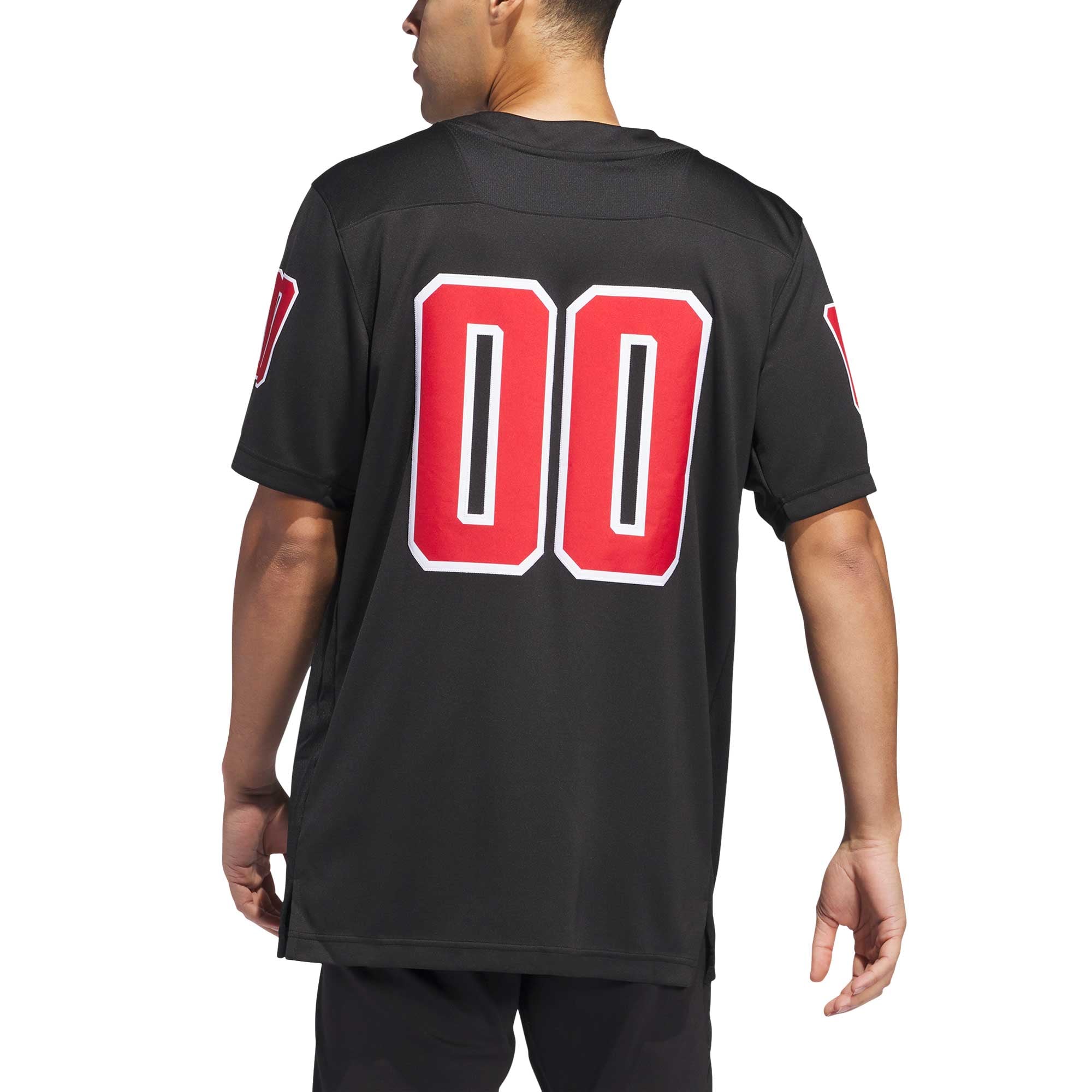 #00 NC State Wolfpack Strategy Jersey Black - detail view 1