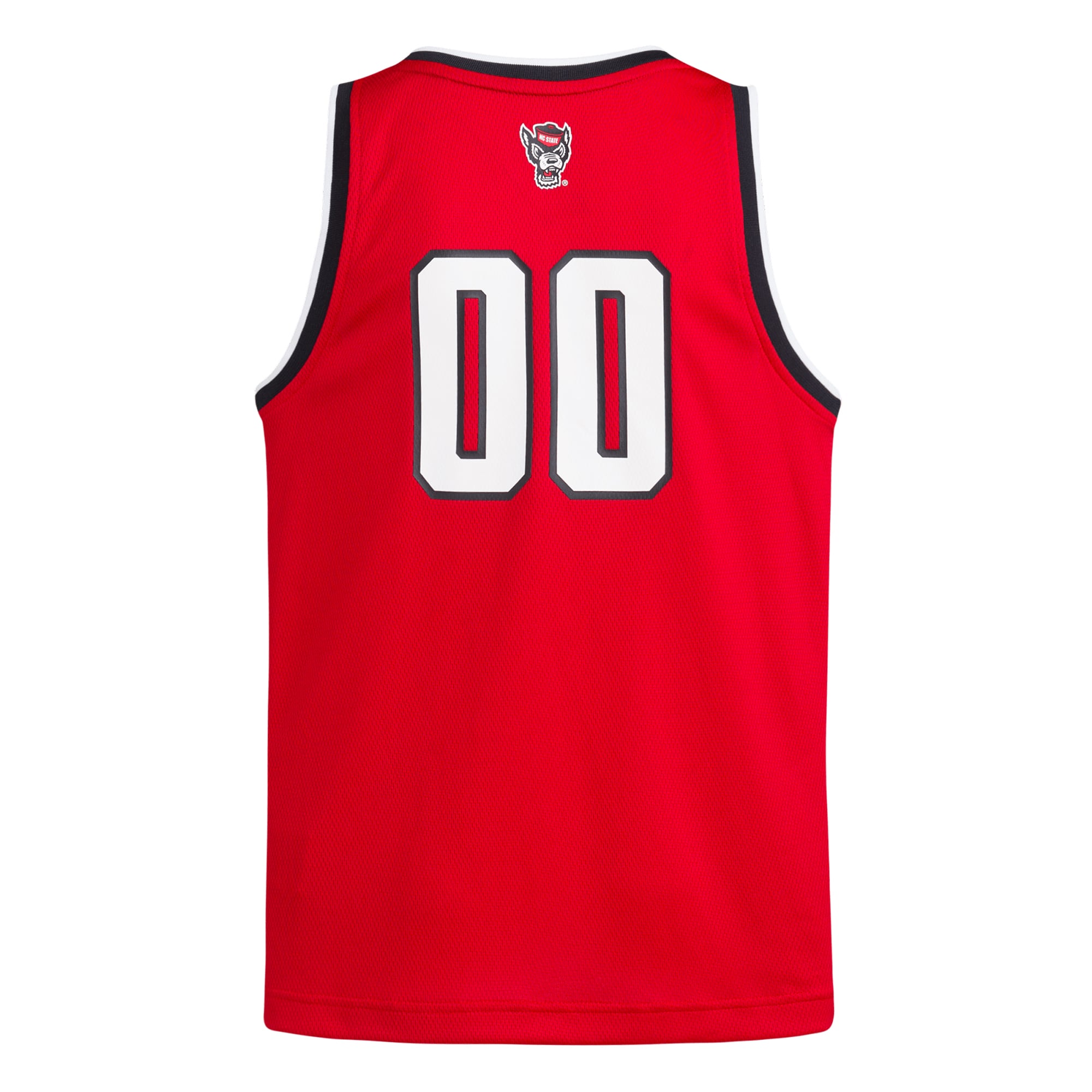 #00 NC State Wolfpack Youth Jersey Red - back view