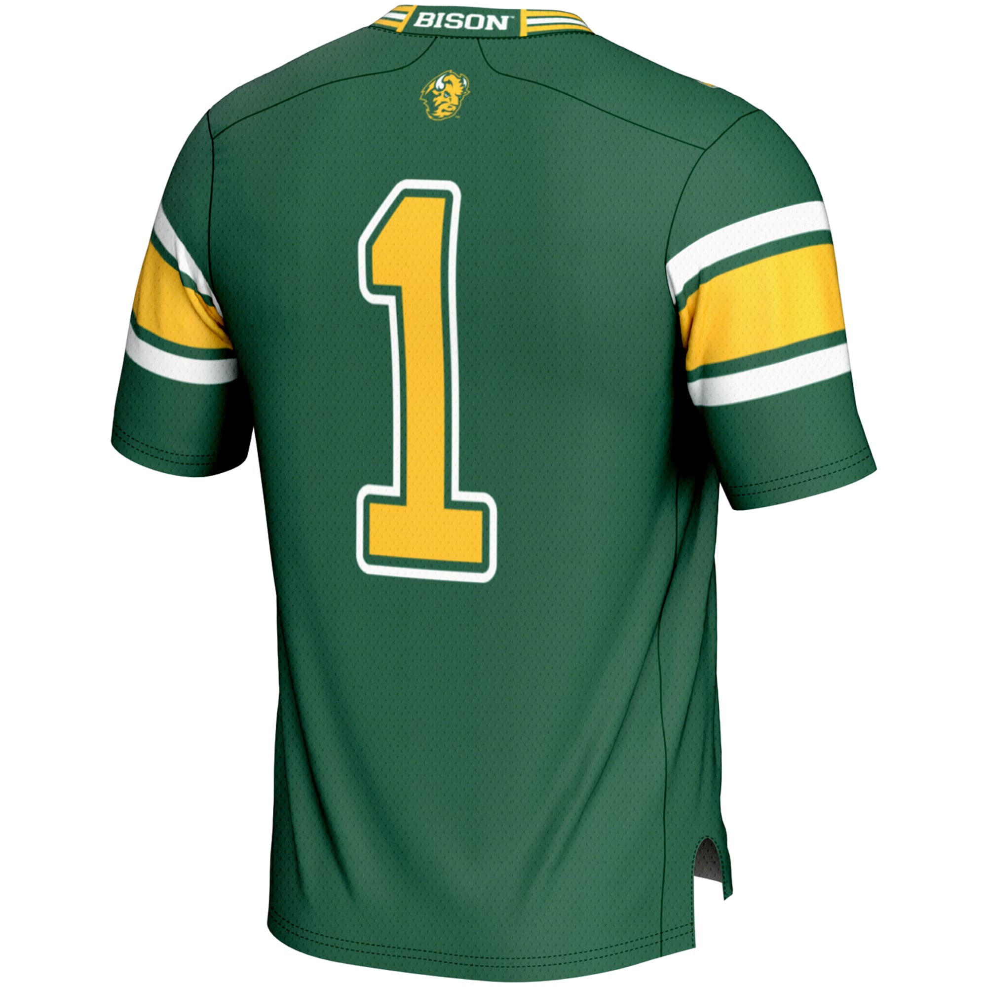 #1 NDSU Bison Endzone Football Jersey Green - detail view 1