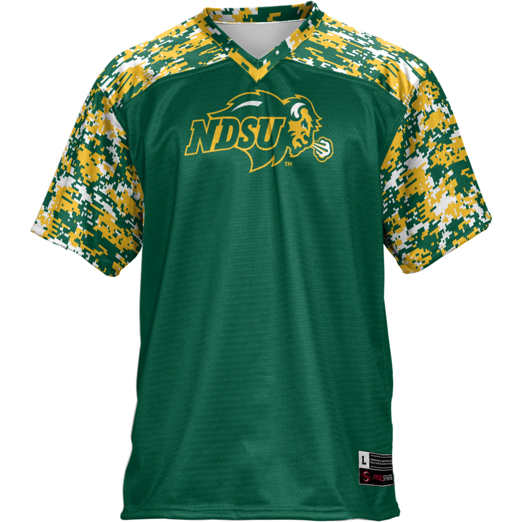 NDSU Bison Football Jersey Green - front view