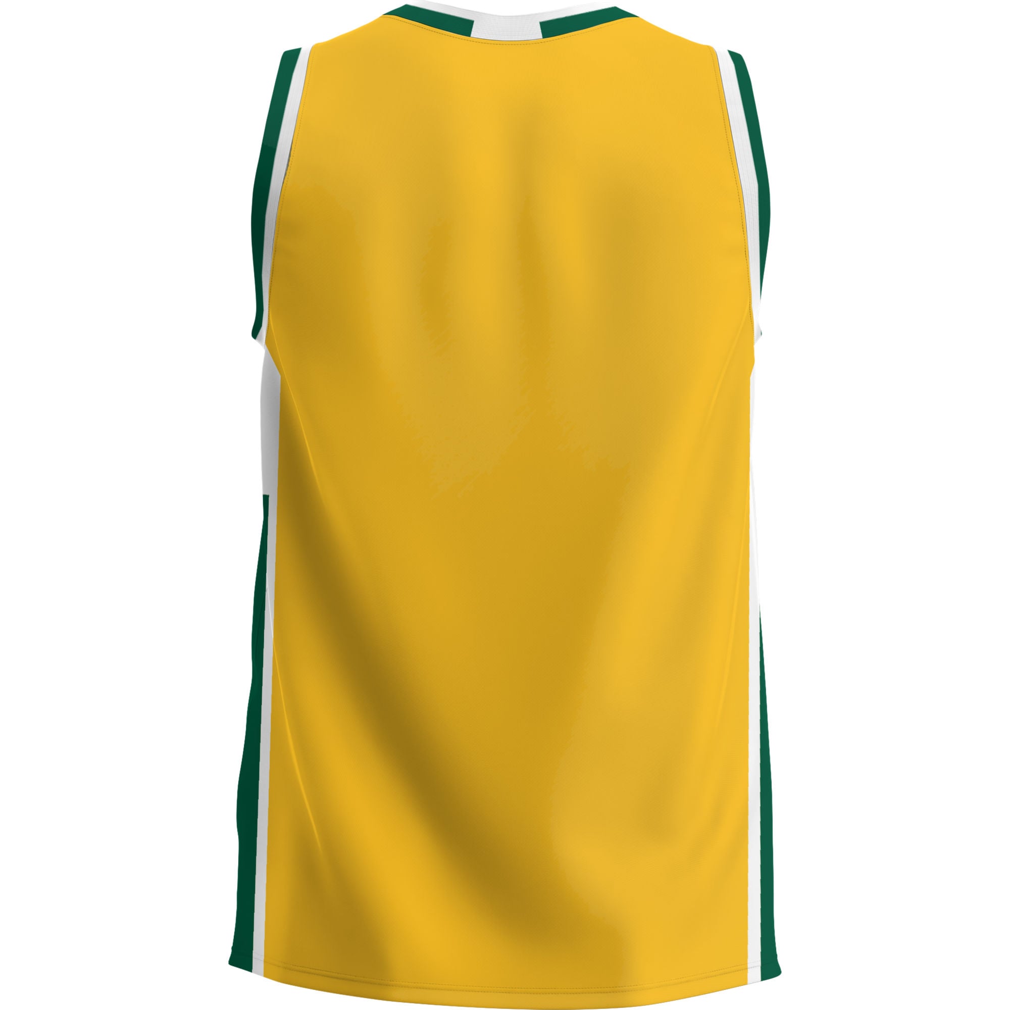 NDSU Bison Lightweight Basketball Jersey Green - back view