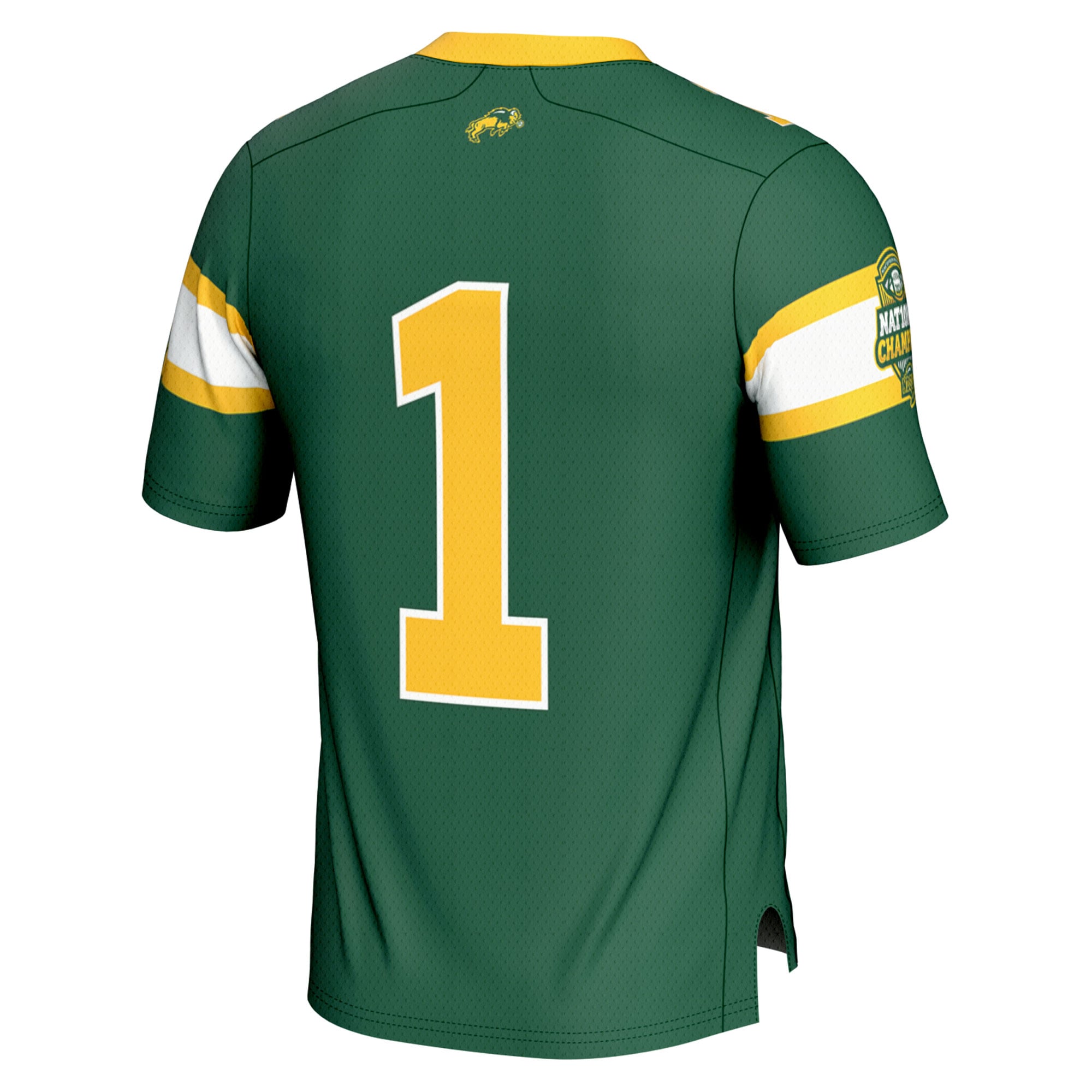 #1 NDSU Bison Unisex 2024 NCAA FCS Football National Champions Lightweight Fashion - back view
