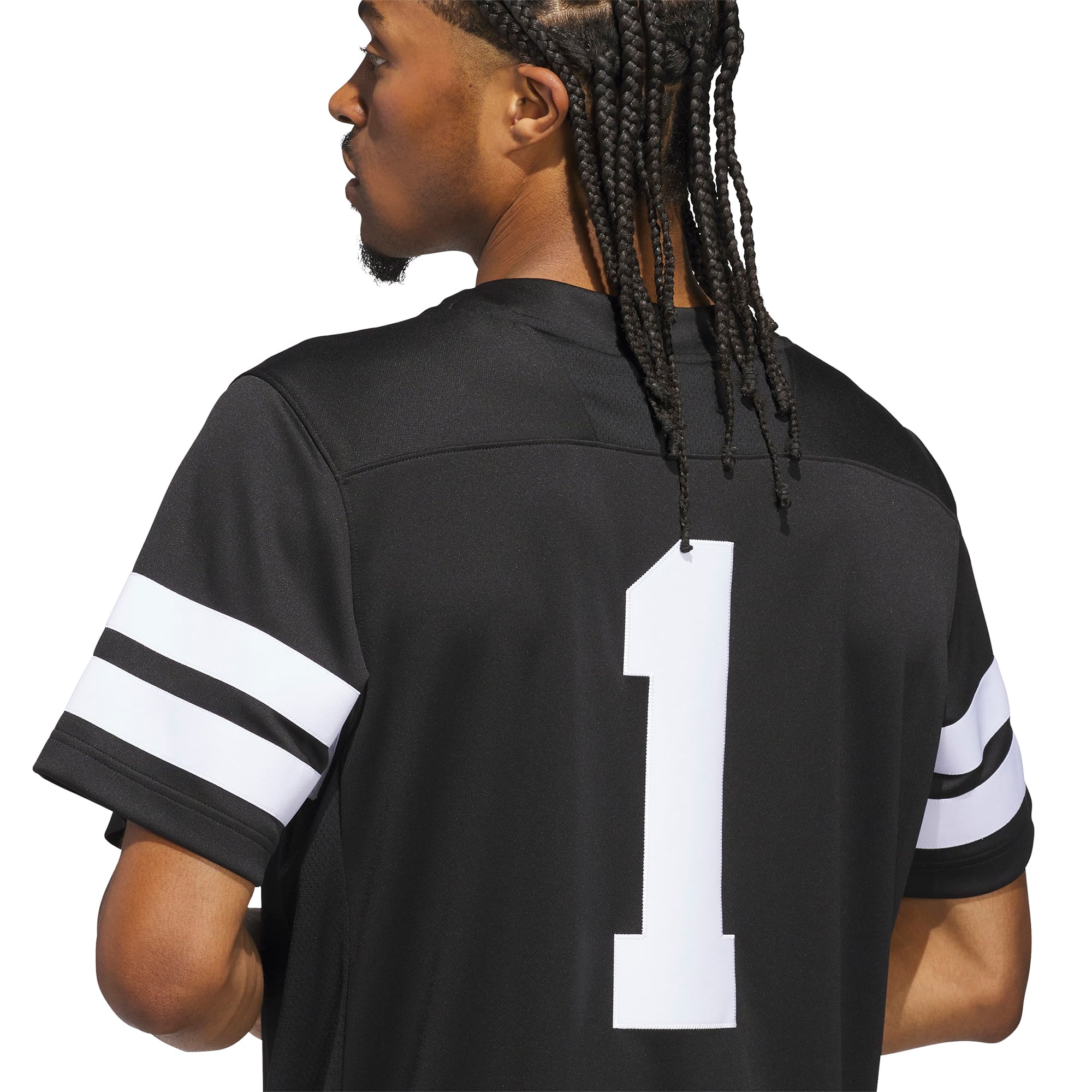 #1 Nebraska Huskers Alternate Jersey Black - detail view 3