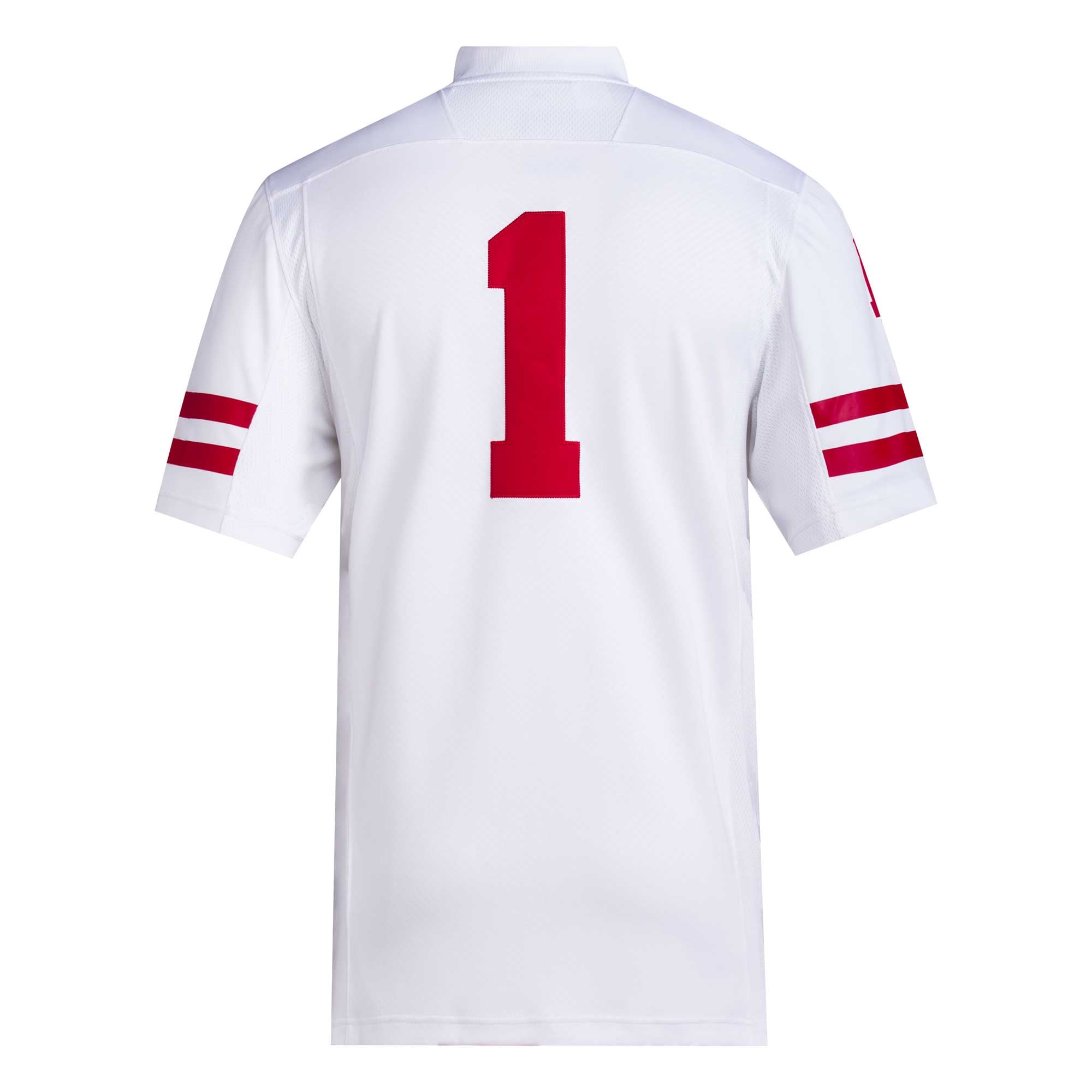 #1 Nebraska Huskers Football Jersey White - back view