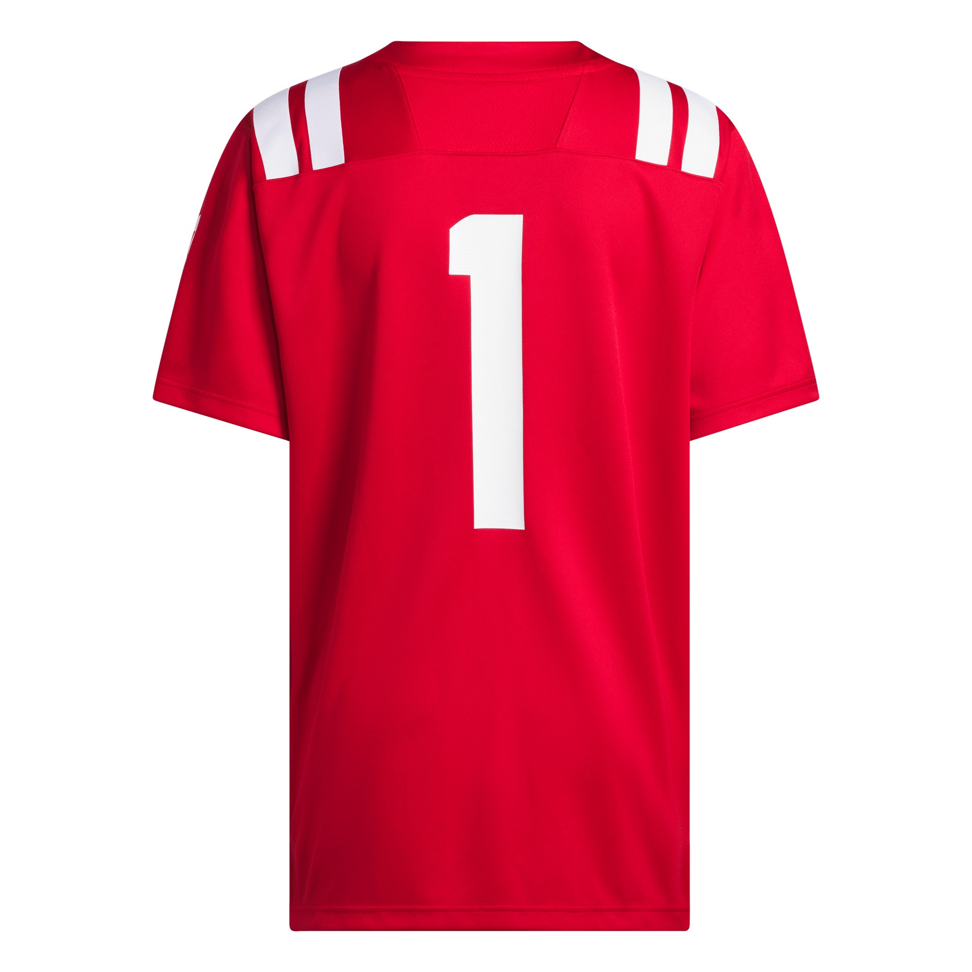 #1 Nebraska Huskers Home Jersey Scarlet - detail view 2