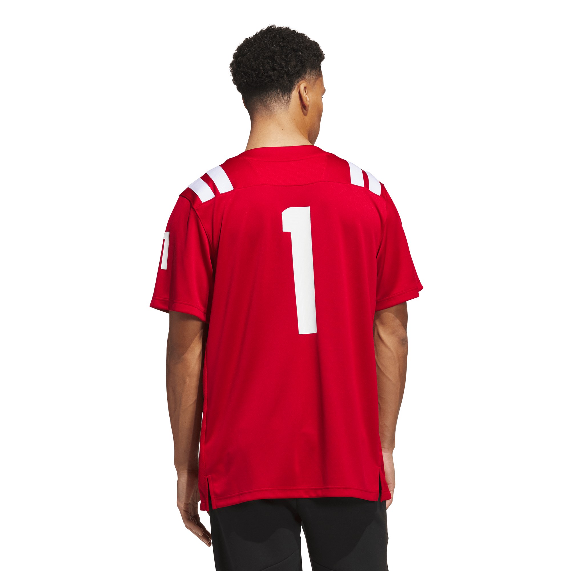 #1 Nebraska Huskers Home Jersey Scarlet - front view