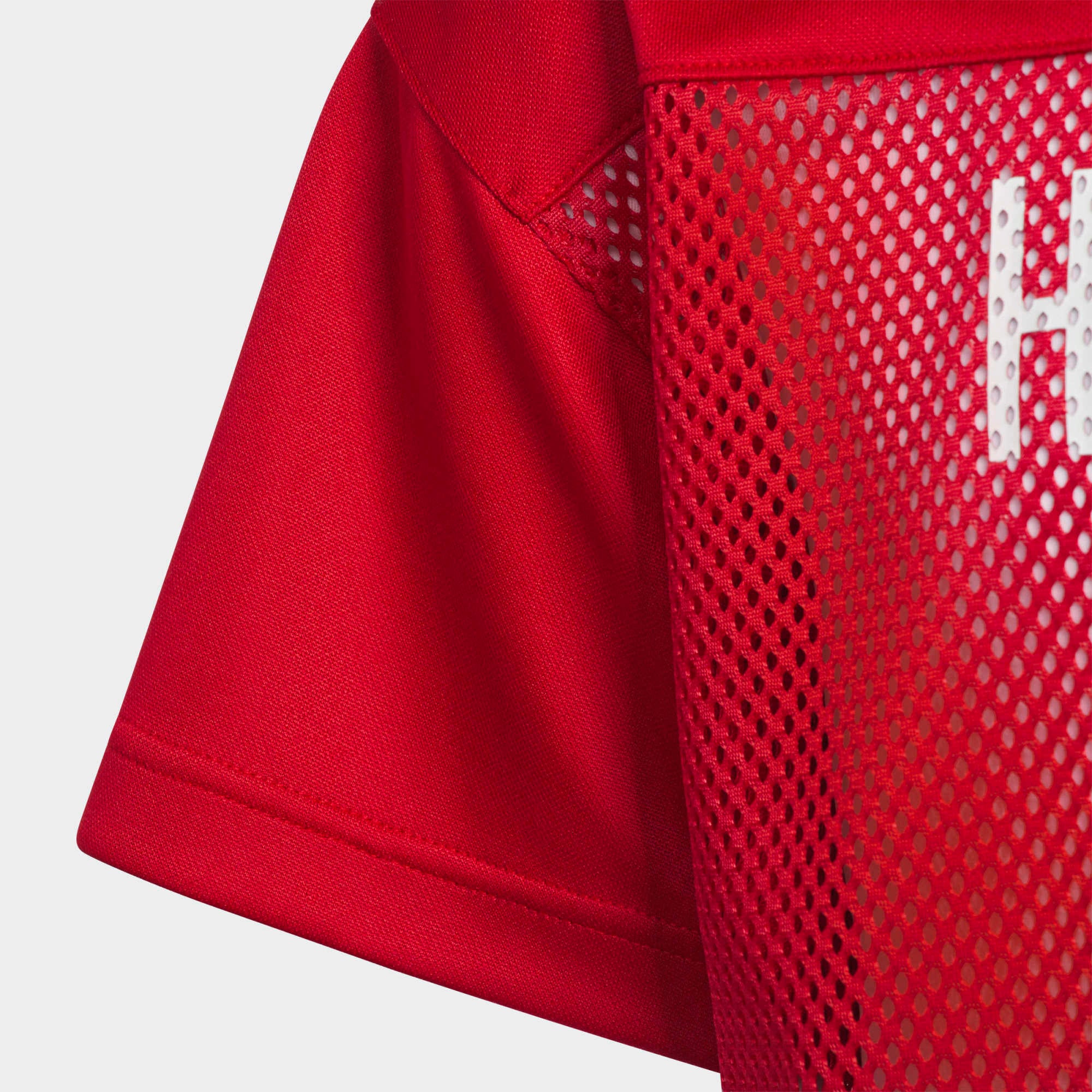 Nebraska Huskers Youth Tailgate Jersey Scarlet - detail view 1