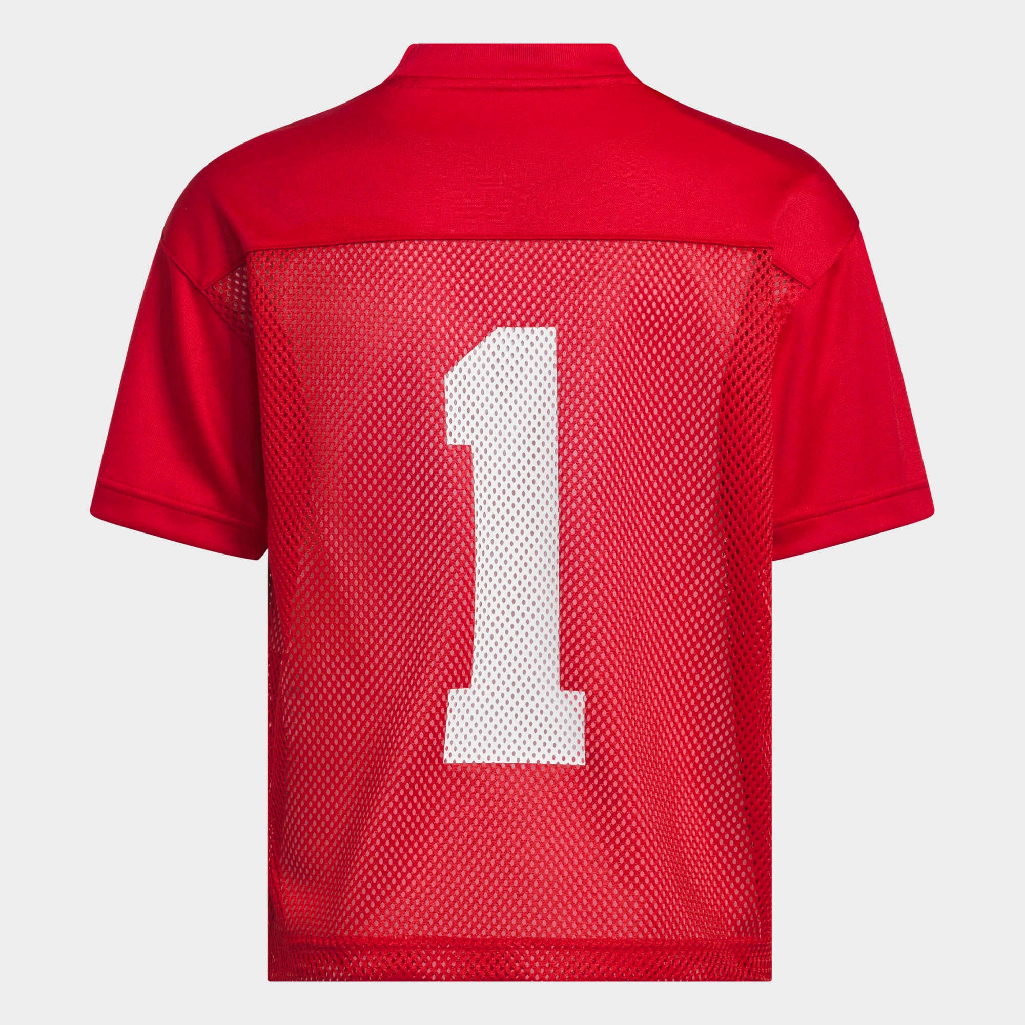Nebraska Huskers Youth Tailgate Jersey Scarlet - front view