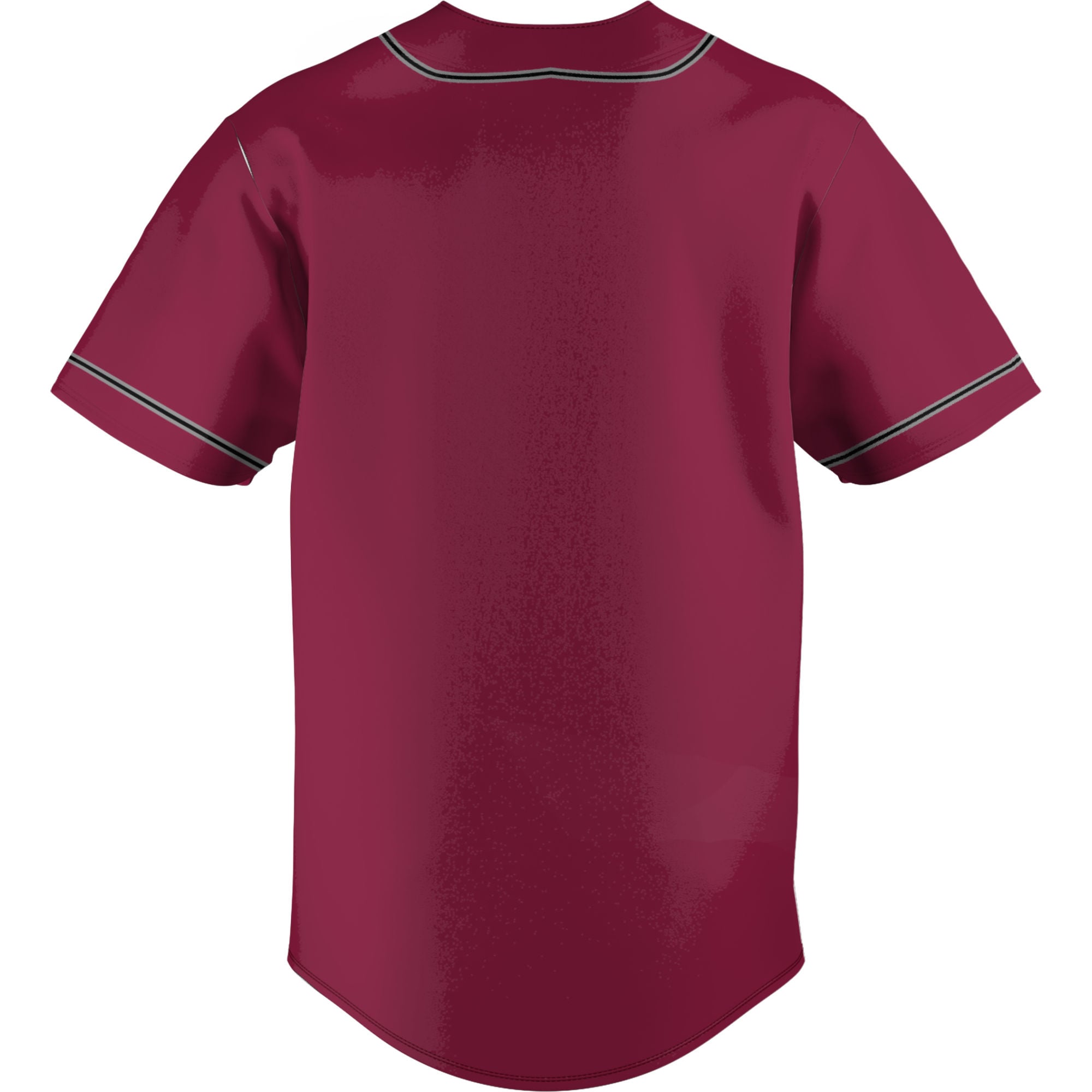 New Mexico State Aggies Lightweight Baseball Jersey Crimson - back view
