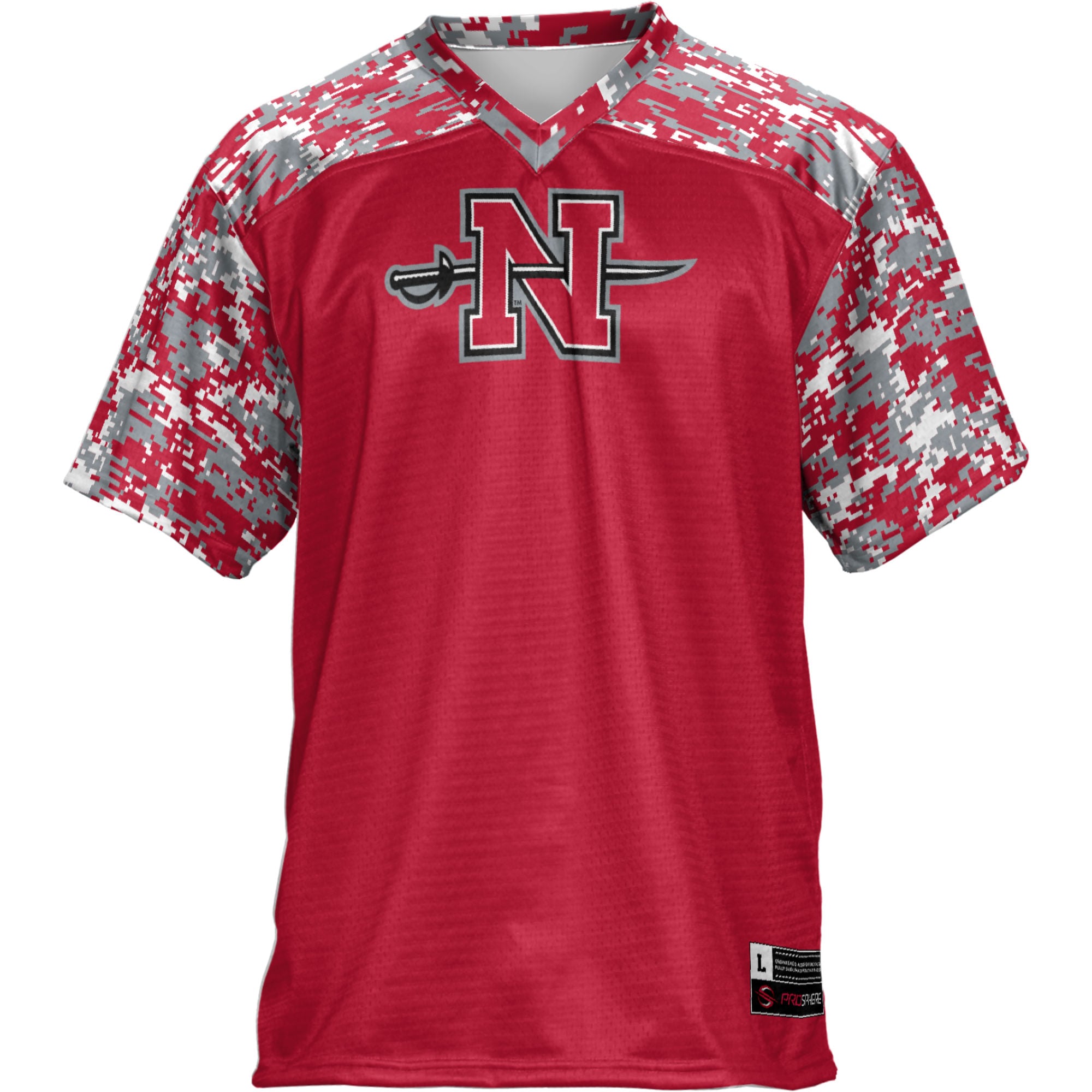 Nicholls State Colonels Football Jersey Red - front view
