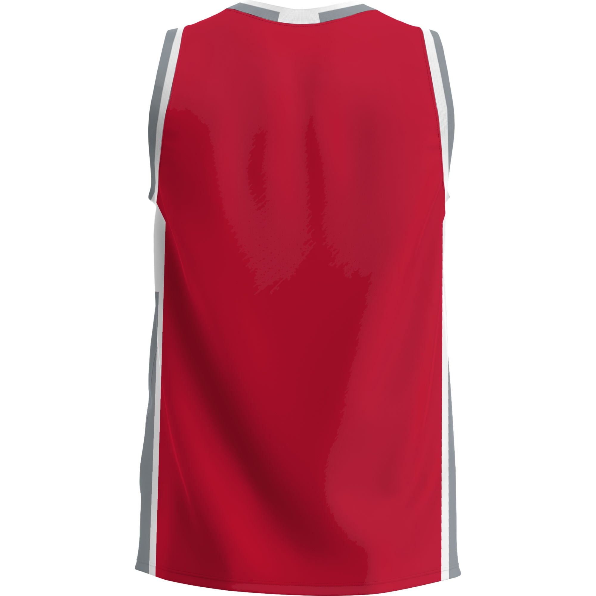 Nicholls State Colonels Lightweight Basketball Jersey Red - back view