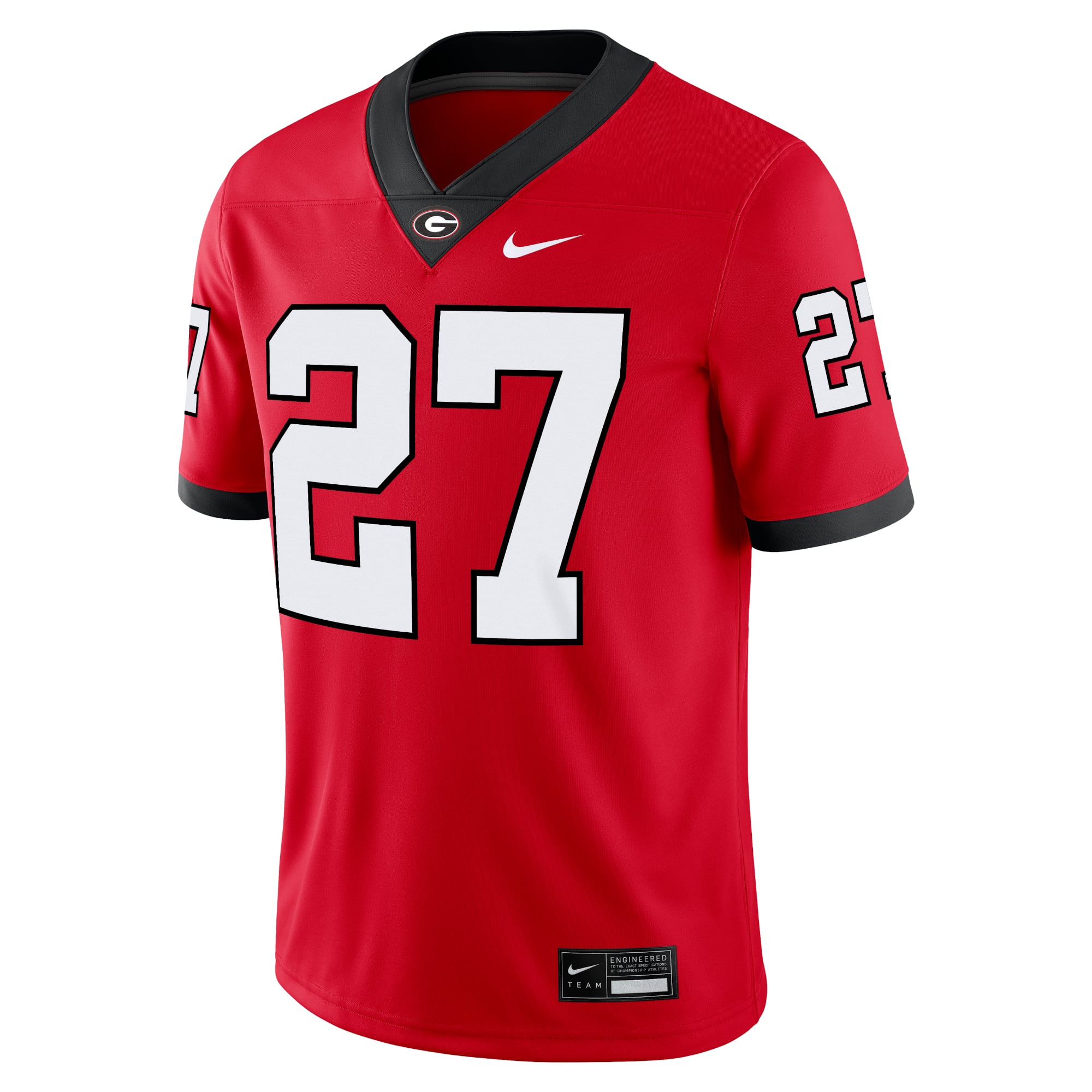 Nick Chubb Georgia Bulldogs Alumni Jersey Red - front view
