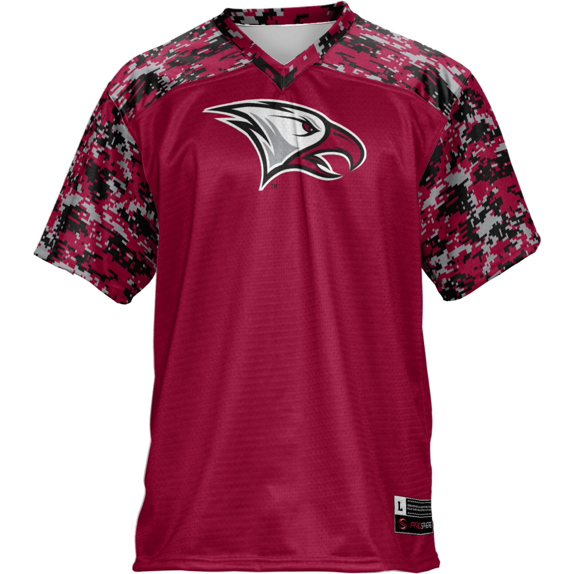 North Carolina Central Eagles Football Jersey Maroon - front view