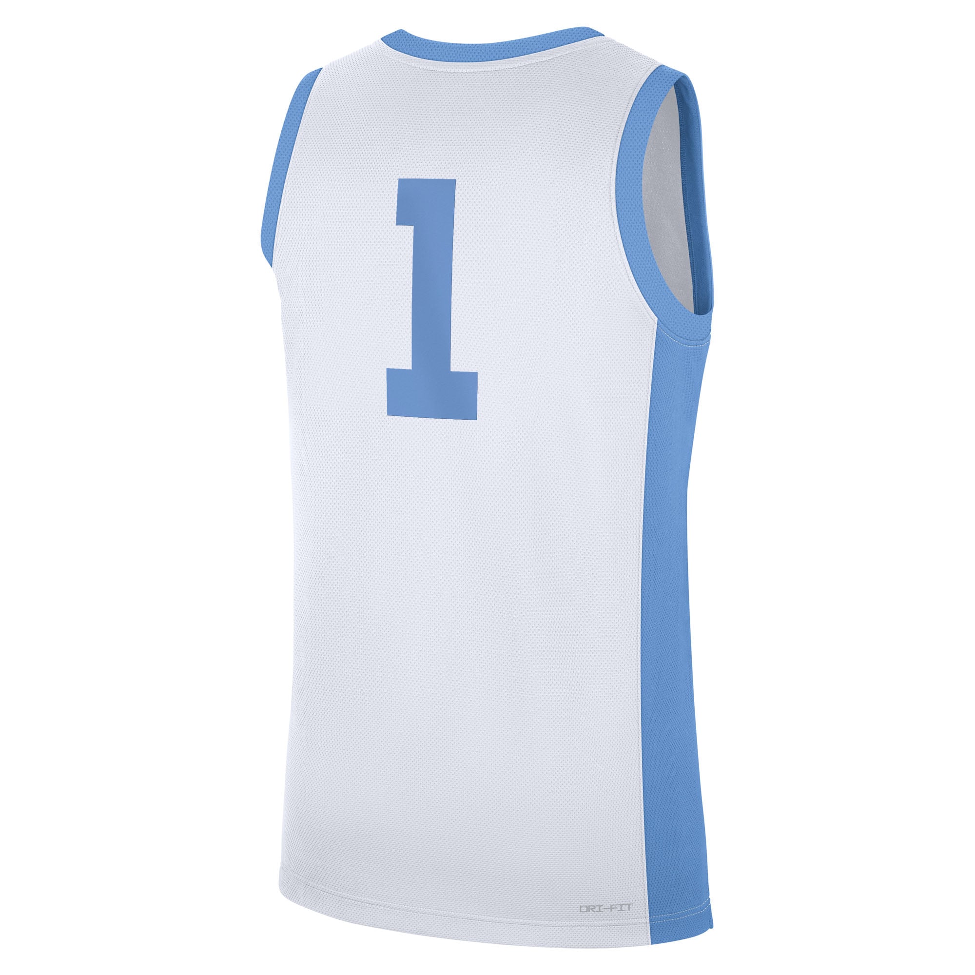 #1 North Carolina Tar Heels Alternate Jersey White - detail view 1