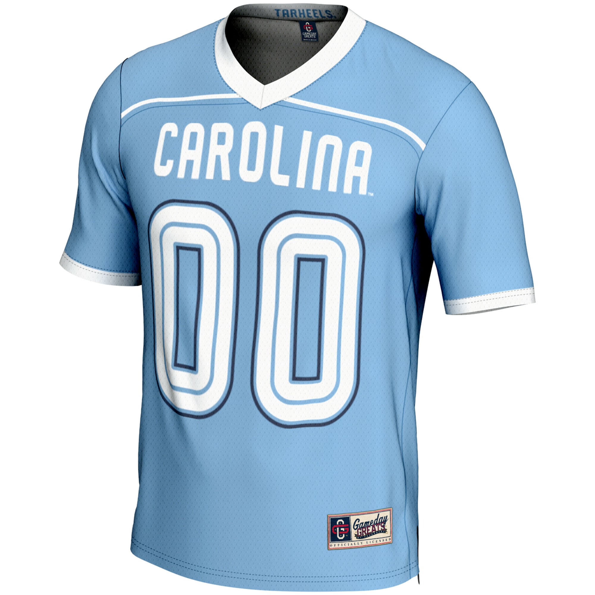 North Carolina Tar Heels Lightweight Lacrosse Jersey Carolina Blue - front view