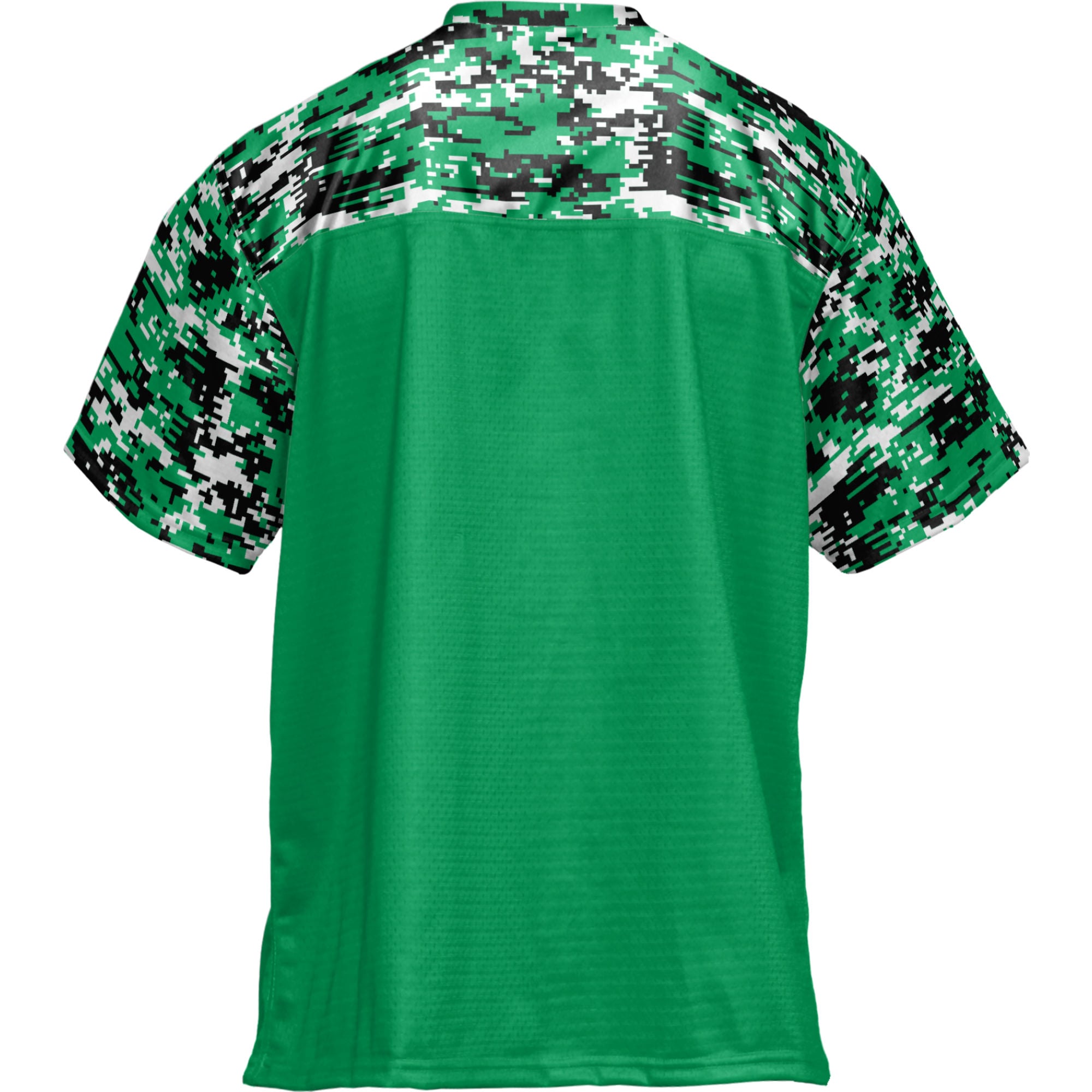 North Dakota Football Jersey Kelly Green - back view
