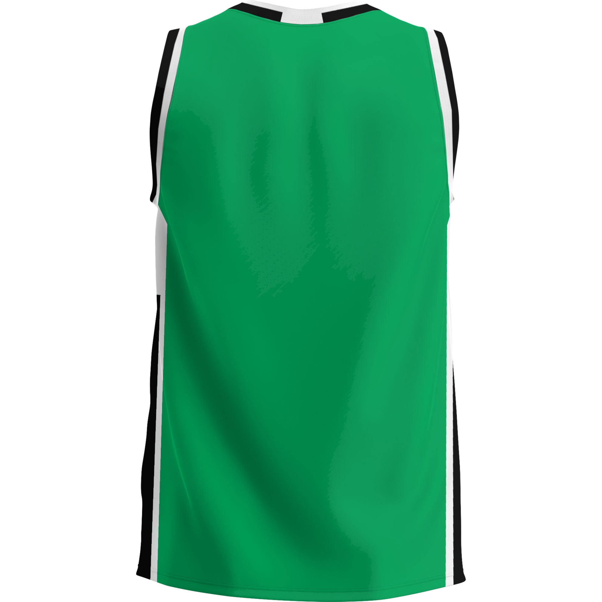 North Dakota Lightweight Basketball Jersey Green - back view