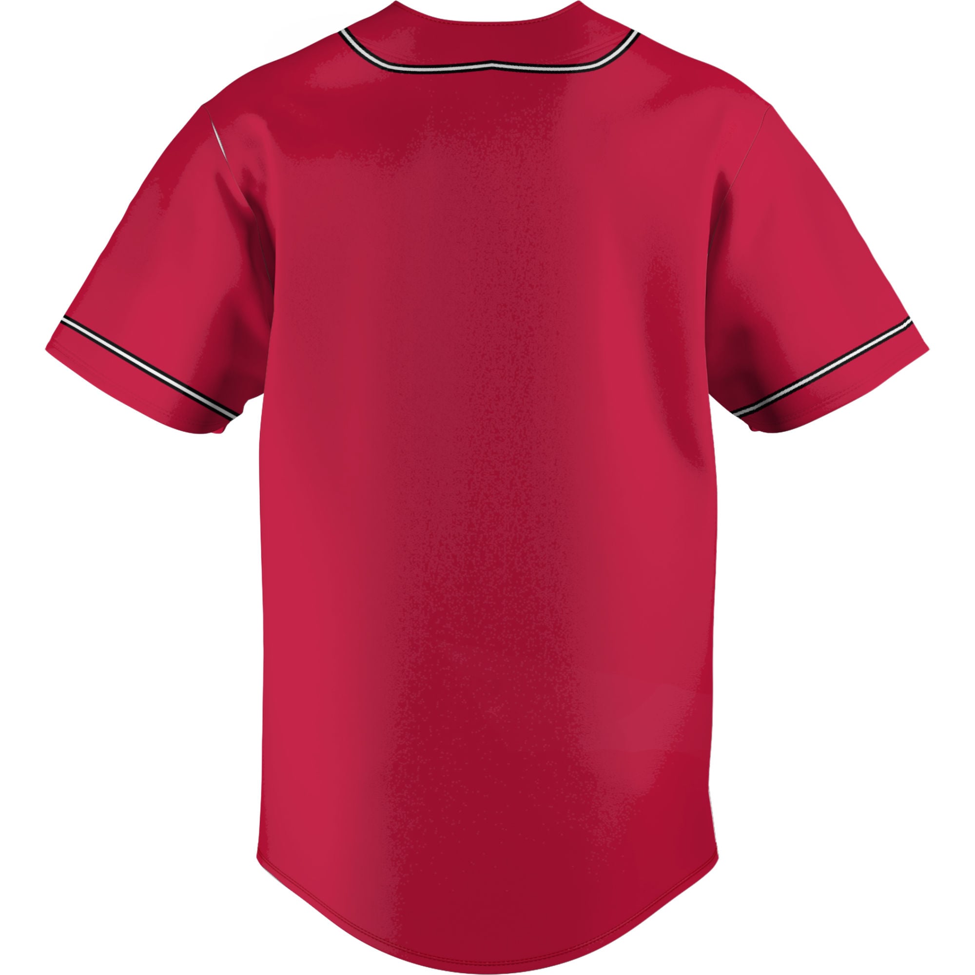 Northern Illinois Huskies Lightweight Baseball Jersey Cardinal - back view