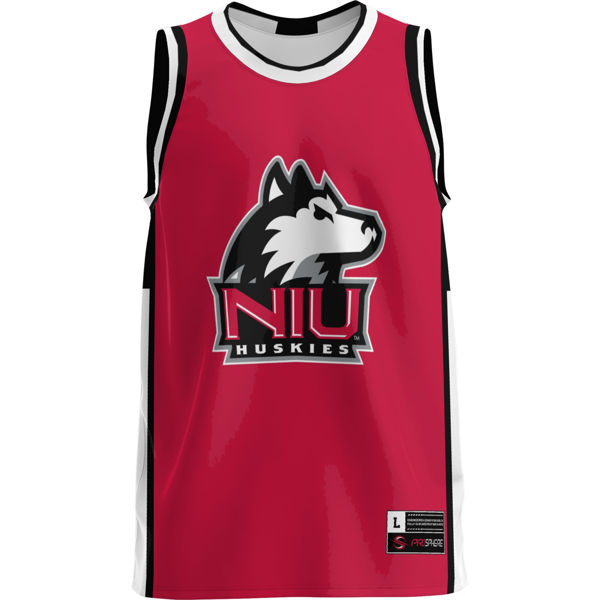 Northern Illinois Huskies Lightweight Basketball Jersey Cardinal - front view