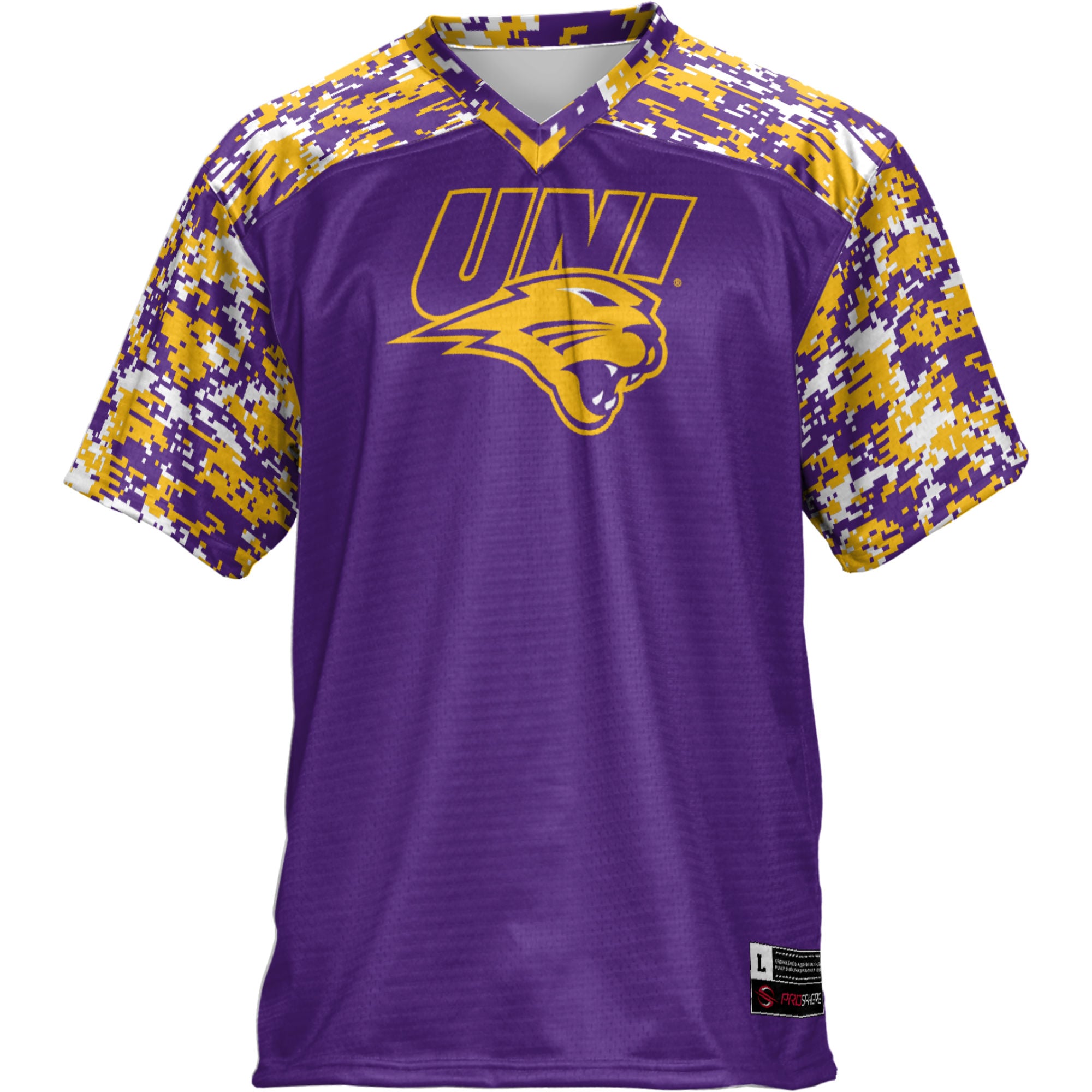 Northern Iowa Panthers Football Jersey Purple - front view