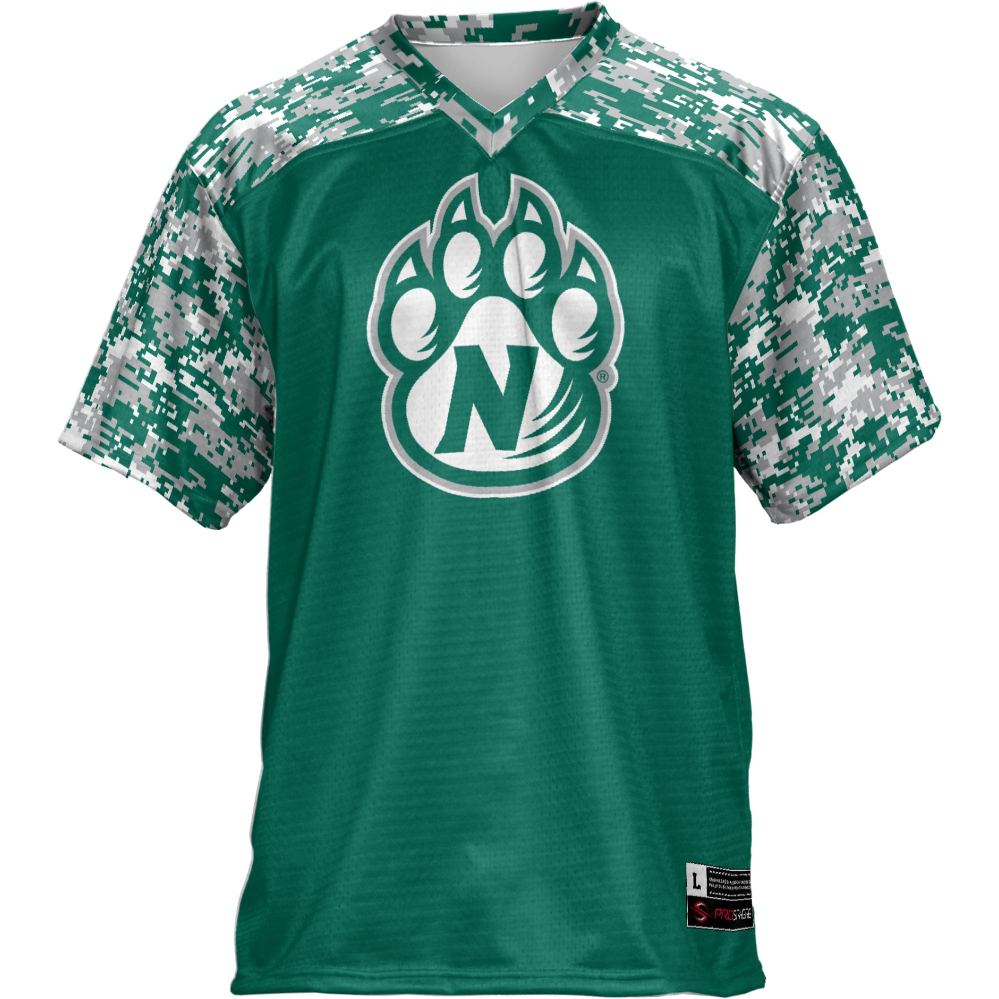 Northwest Missouri State Bearcats Football Jersey Green - front view