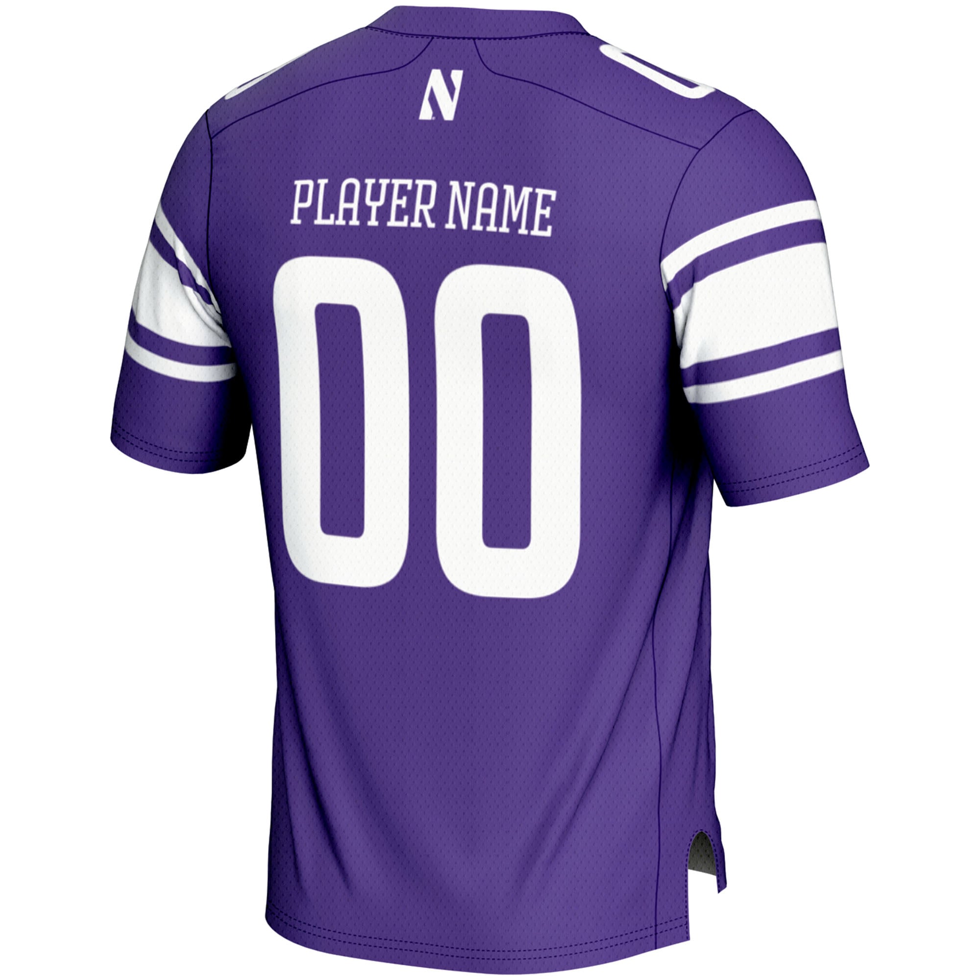 Northwestern Wildcats Football Jersey Purple - back view