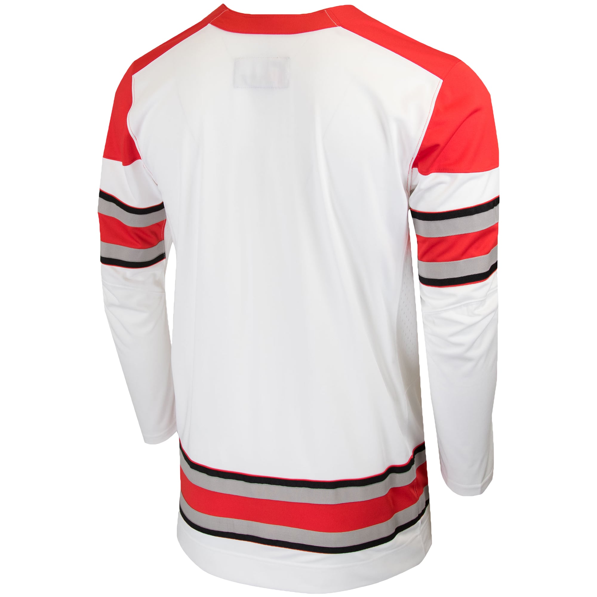 Ohio State Buckeyes College Hockey Jersey White - back view