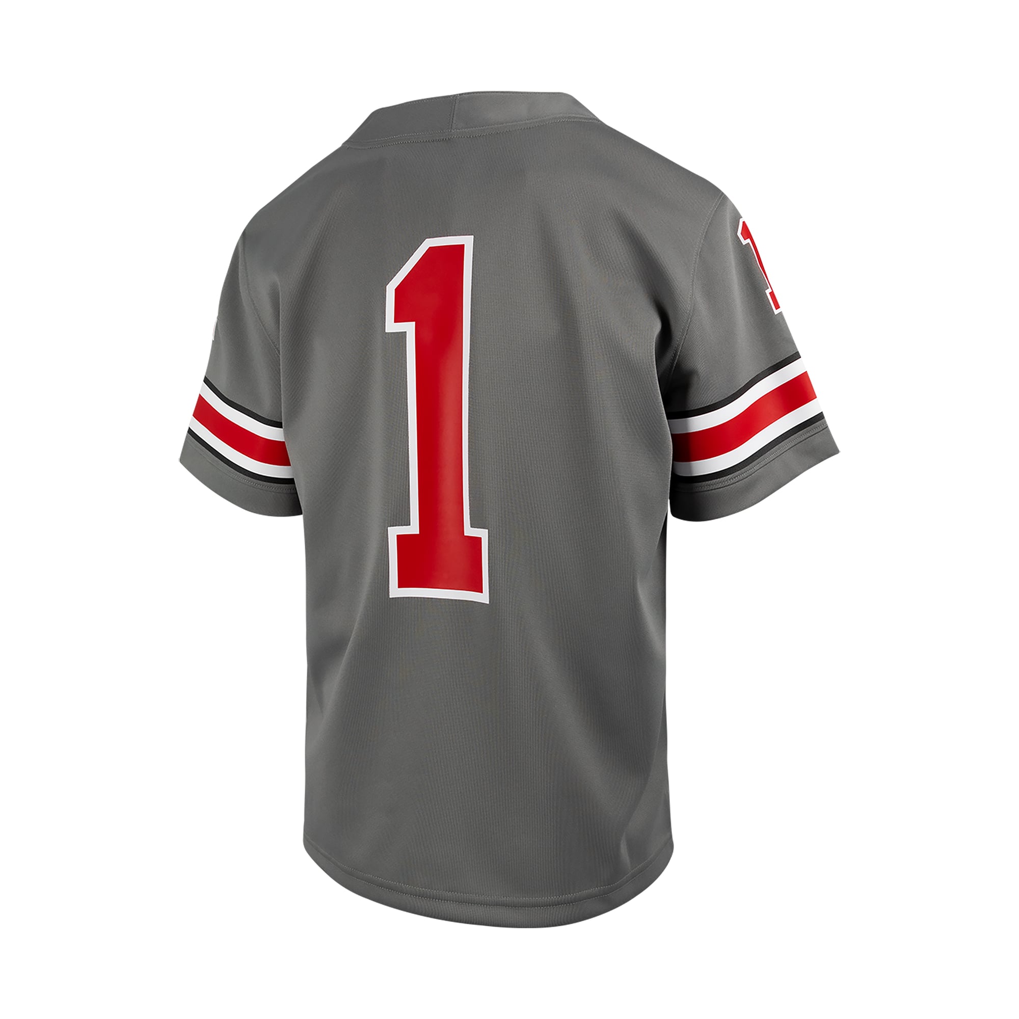 #1 Ohio State Buckeyes Preschool Alternate Football Jersey Steel - back view