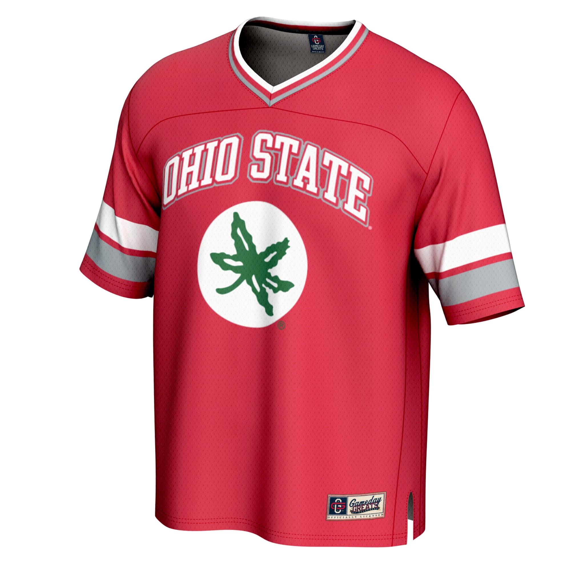 Ohio State Buckeyes Spirit Football Jersey Scarlet - front view