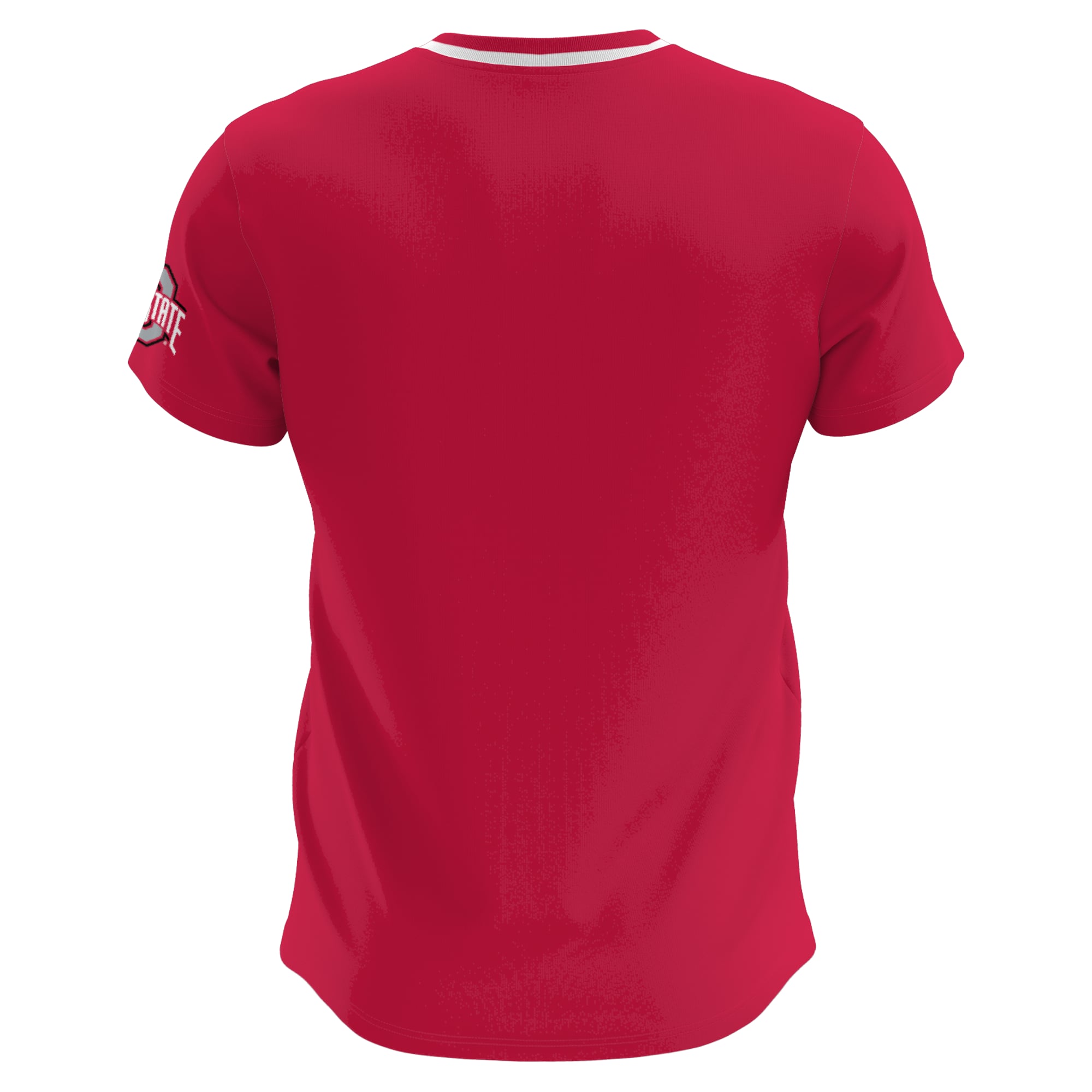 Ohio State Buckeyes Youth Lightweight Soccer Jersey Scarlet - back view