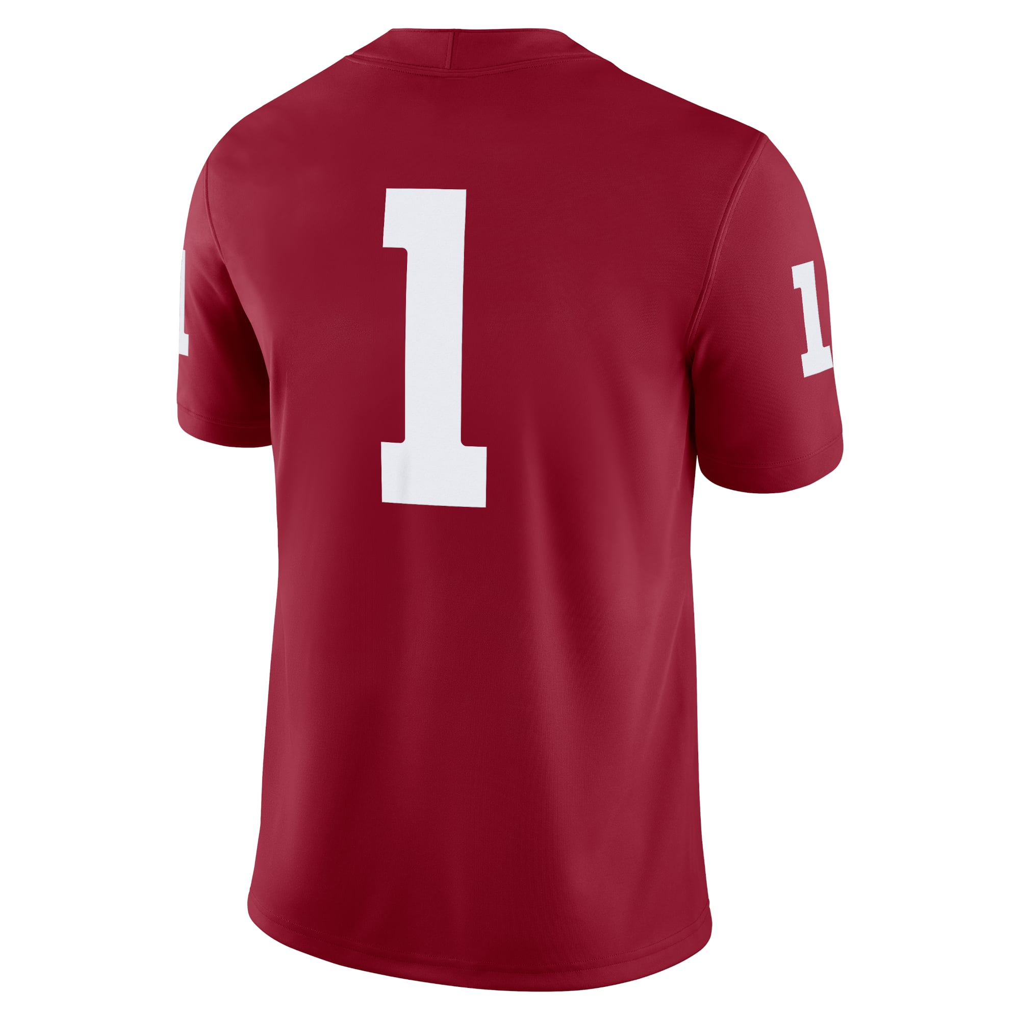 #1 Oklahoma Sooners Jersey Crimson - back view