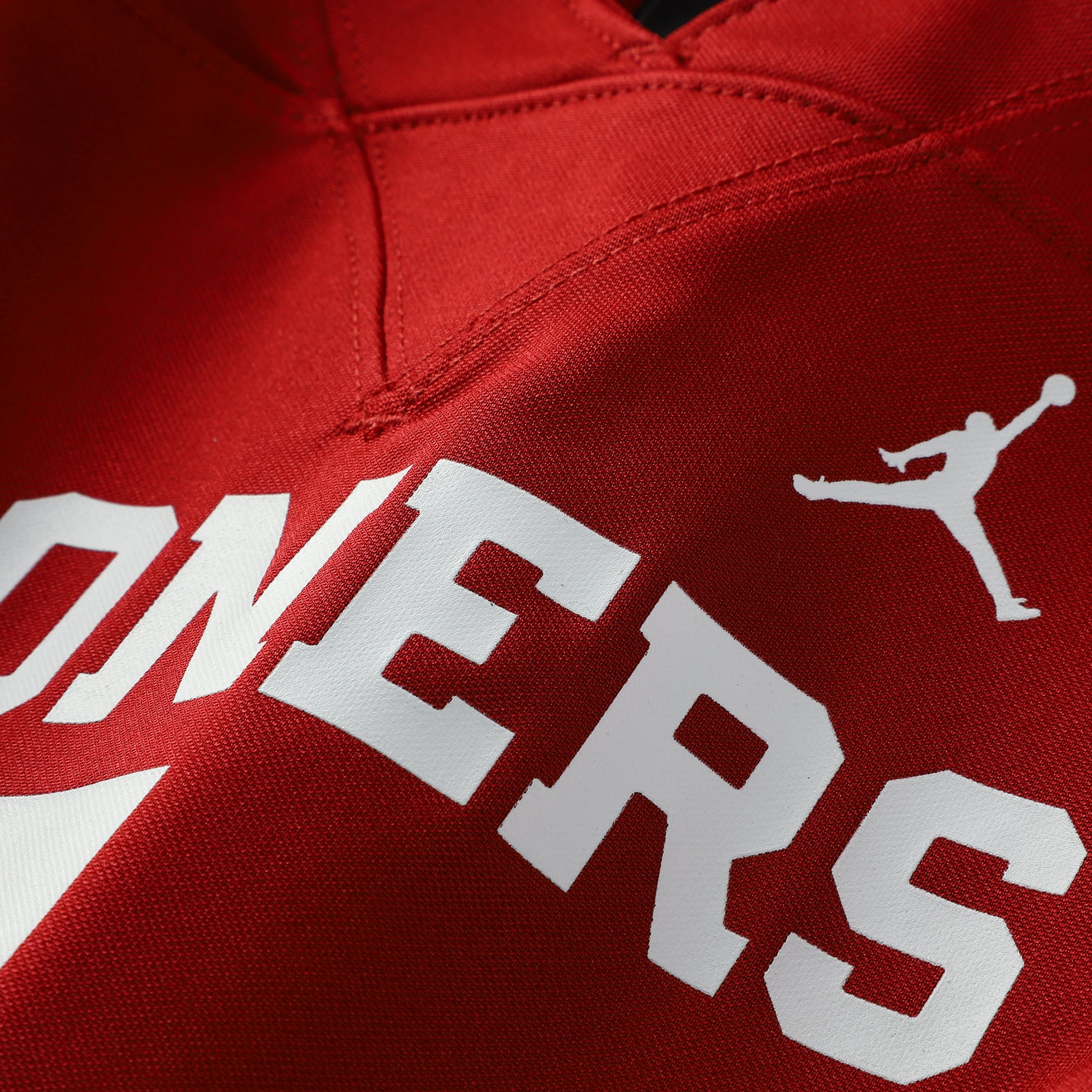 #1 Oklahoma Sooners Preschool Football Jersey Crimson - back view