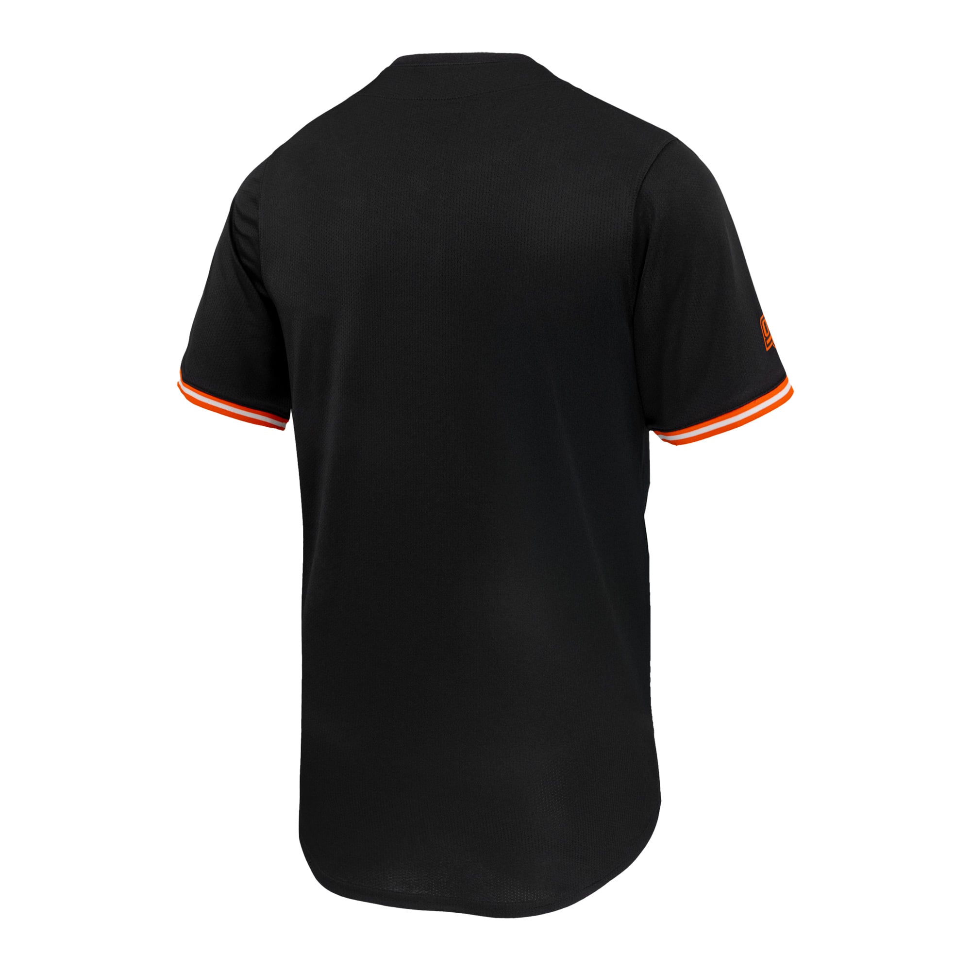 Oklahoma State Cowboys Baseball Jersey Black - back view