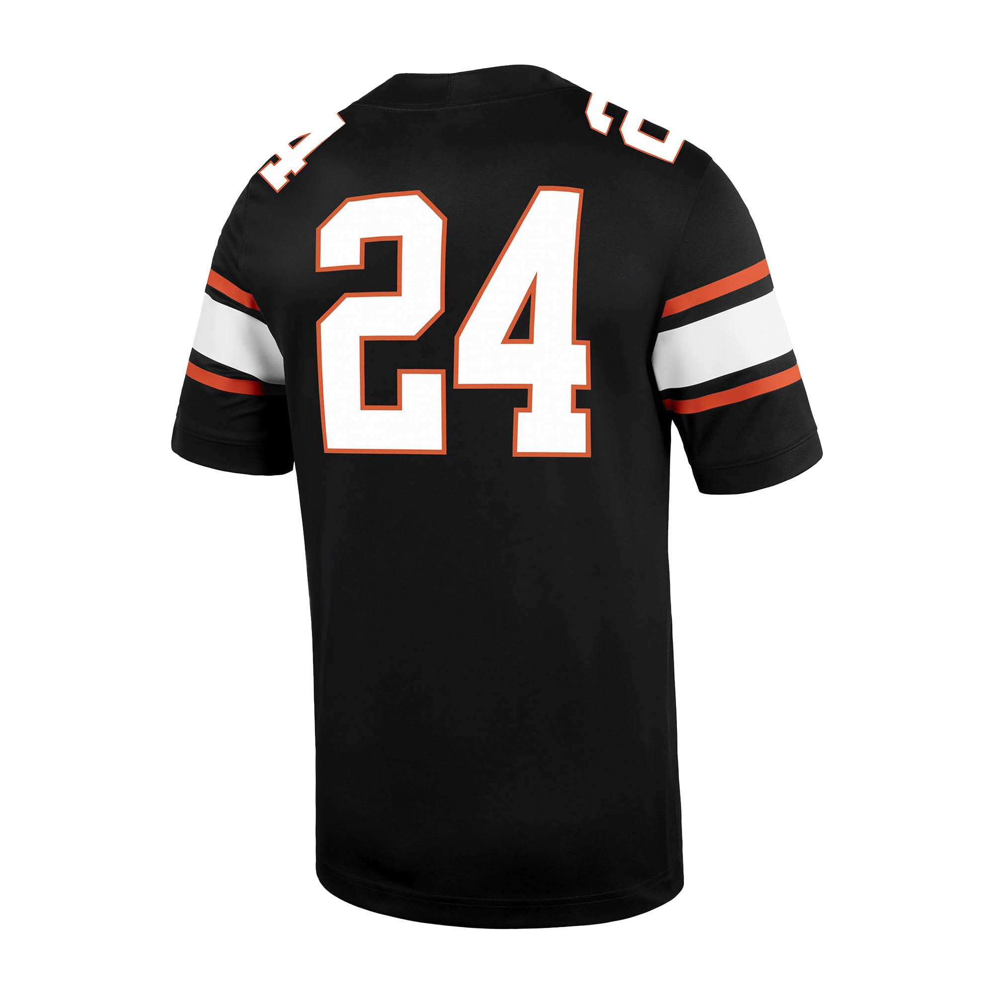 #24 Oklahoma State Cowboys Football Jersey - Black - back view