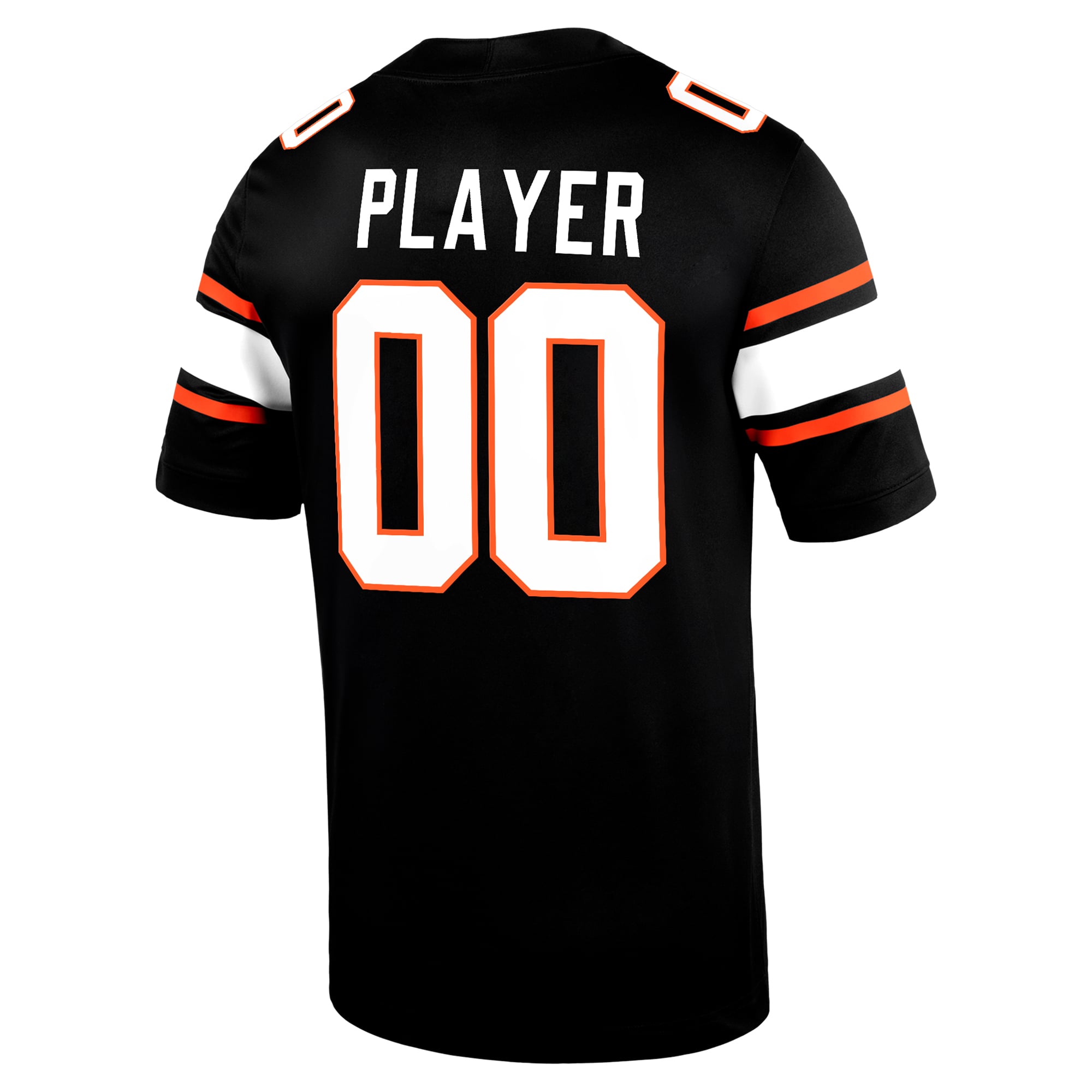 Oklahoma State Cowboys Football Jersey Black - back view