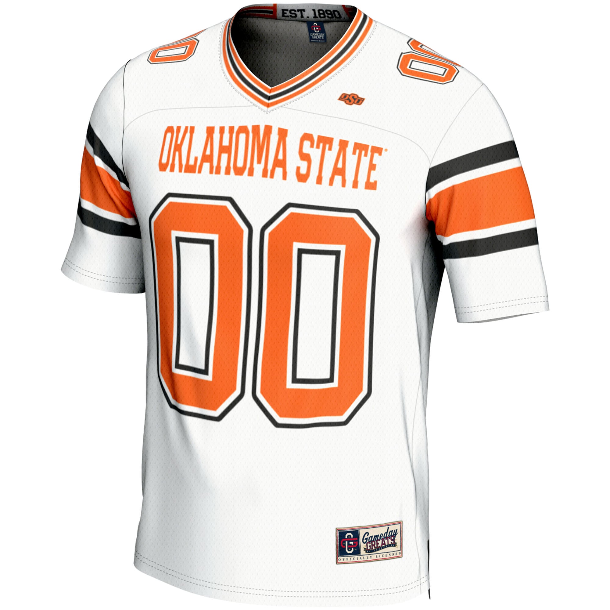 Oklahoma State Cowboys Football Jersey White - front view
