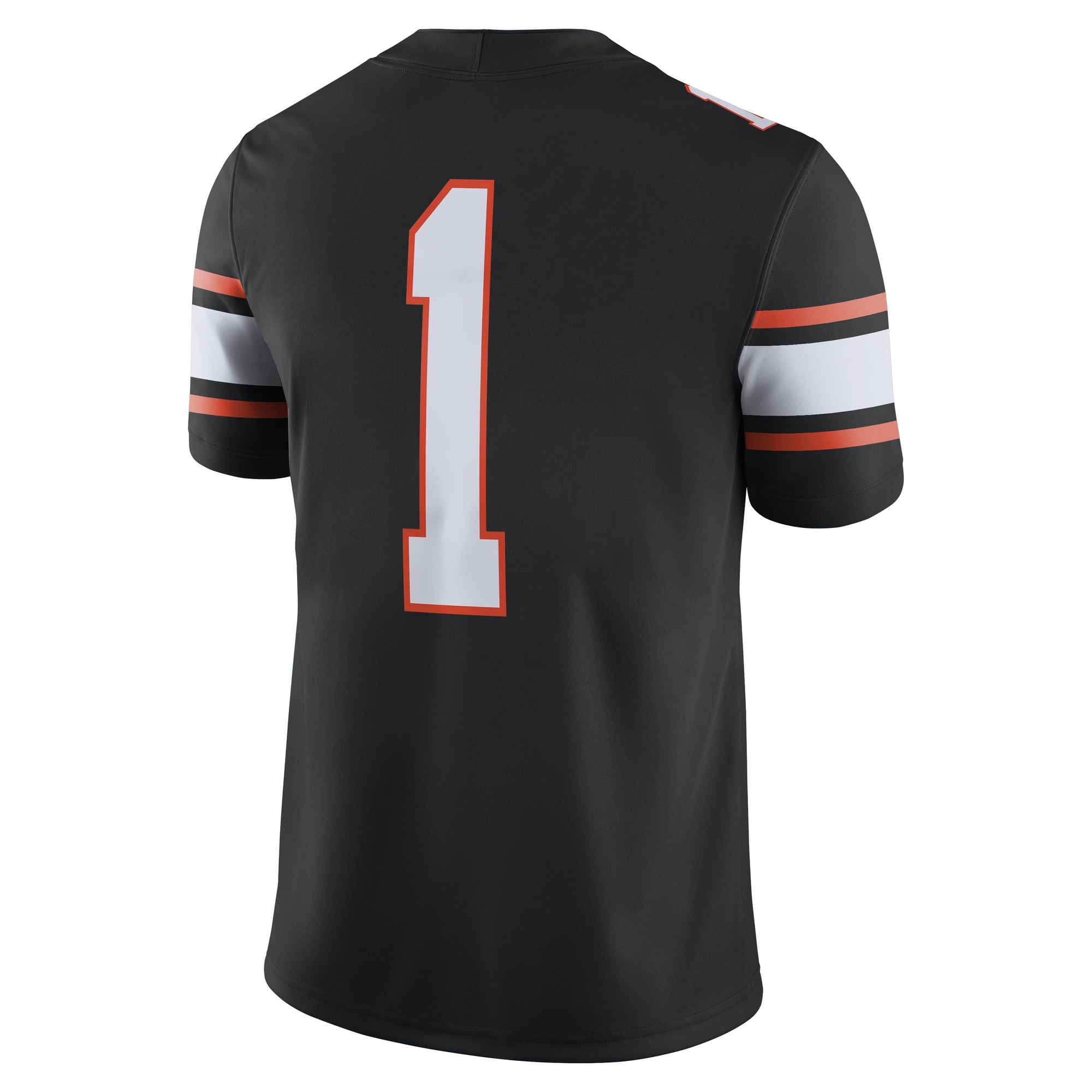 #1 Oklahoma State Cowboys Jersey Black - back view