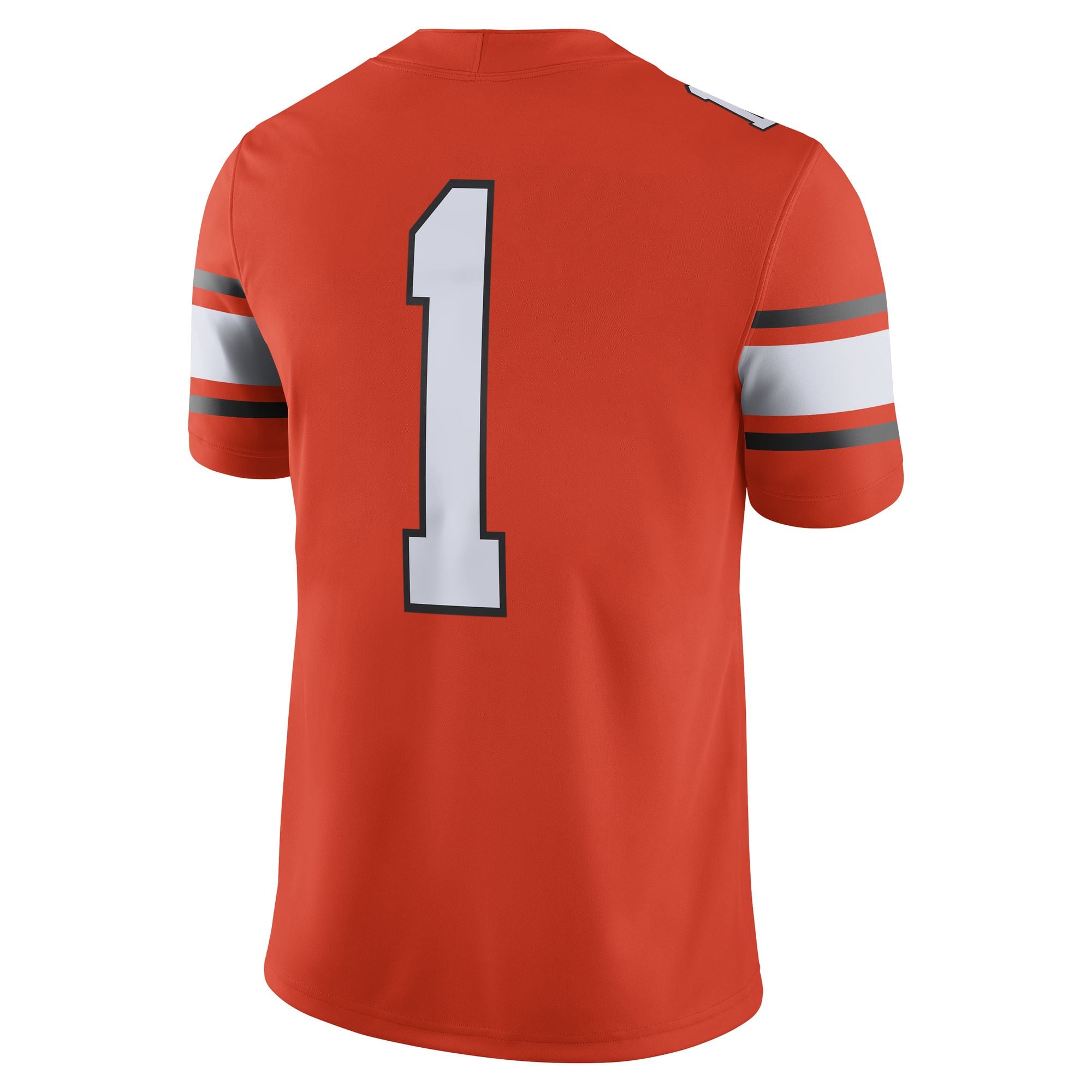 #1 Oklahoma State Cowboys Jersey Orange - back view