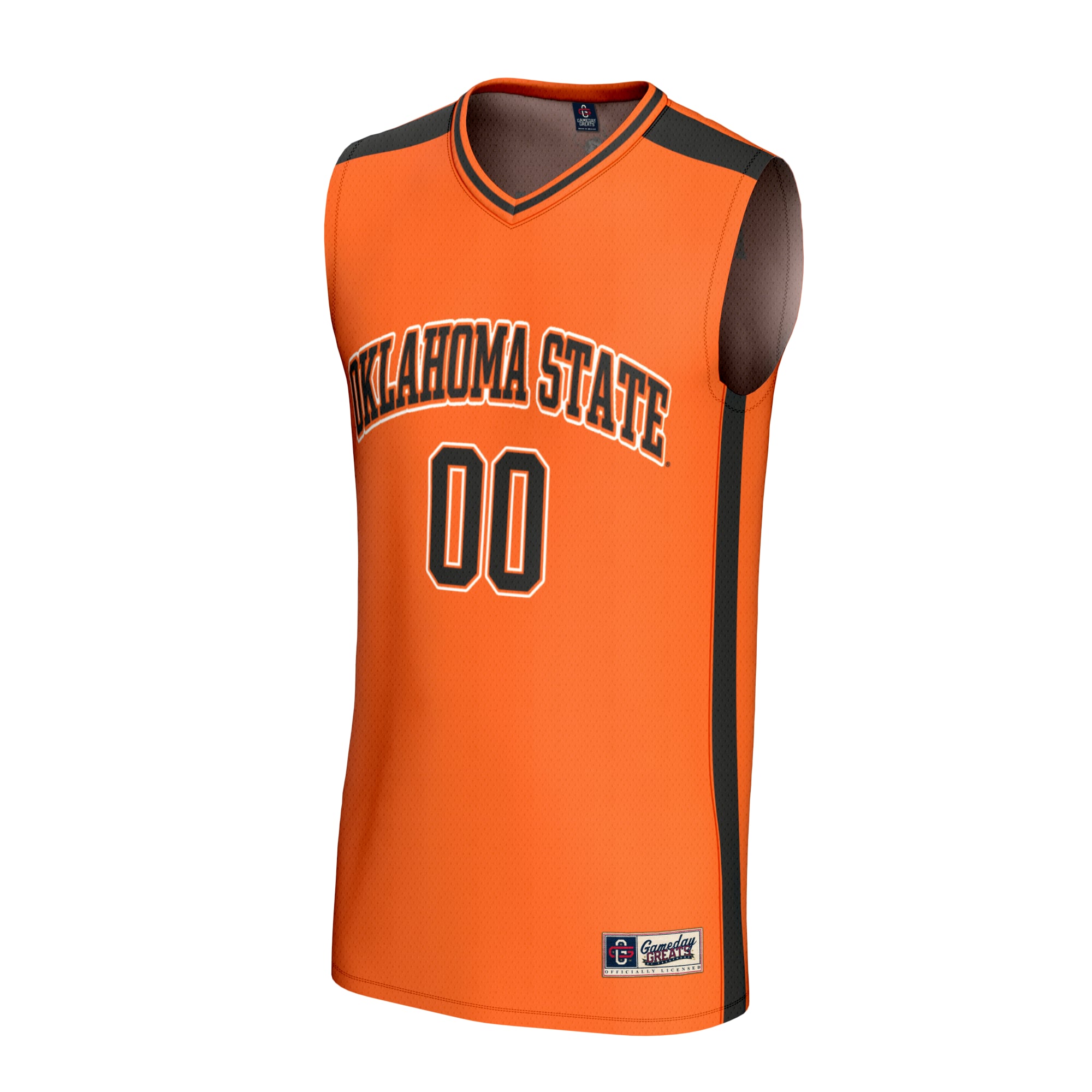 Oklahoma State Cowboys Youth Lightweight Collegiate Men's Basketball Fashion Jersey - front view