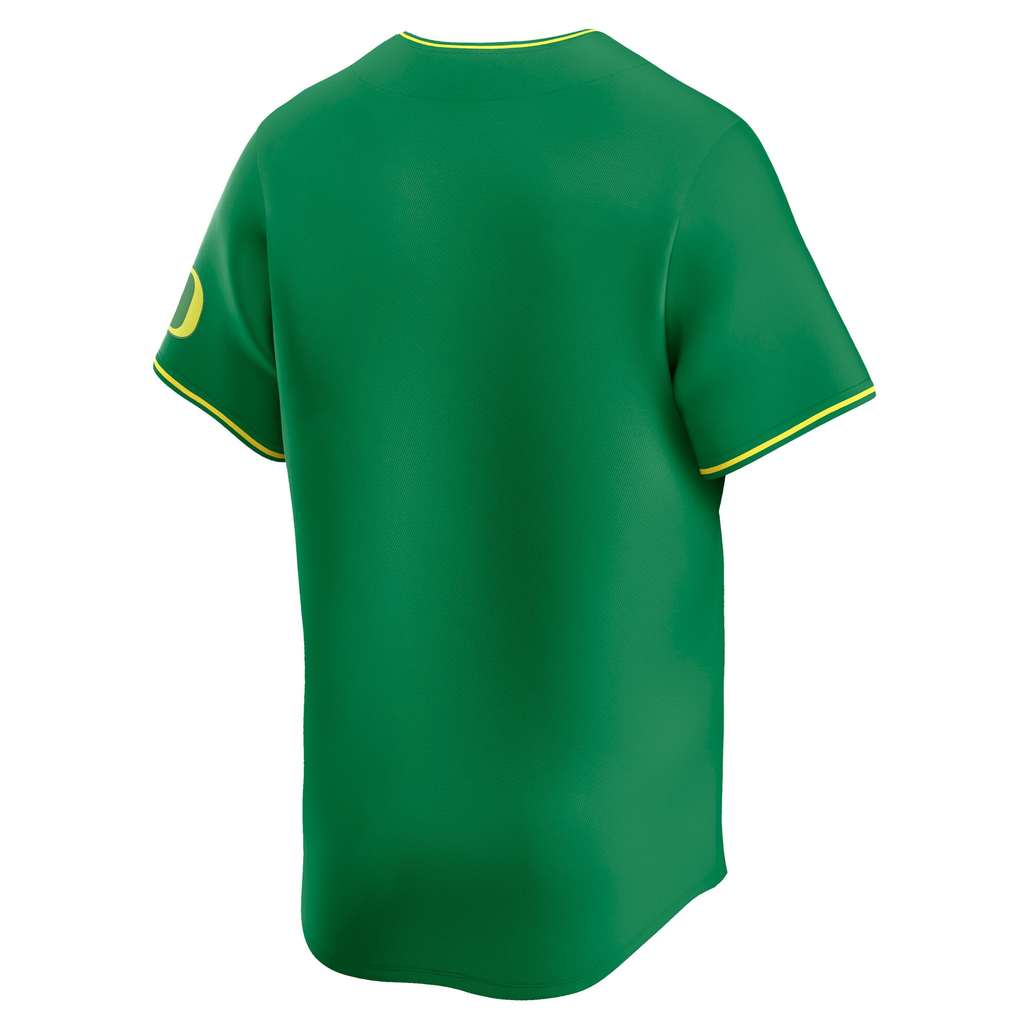 Oregon Ducks Baseball Jersey Green - back view