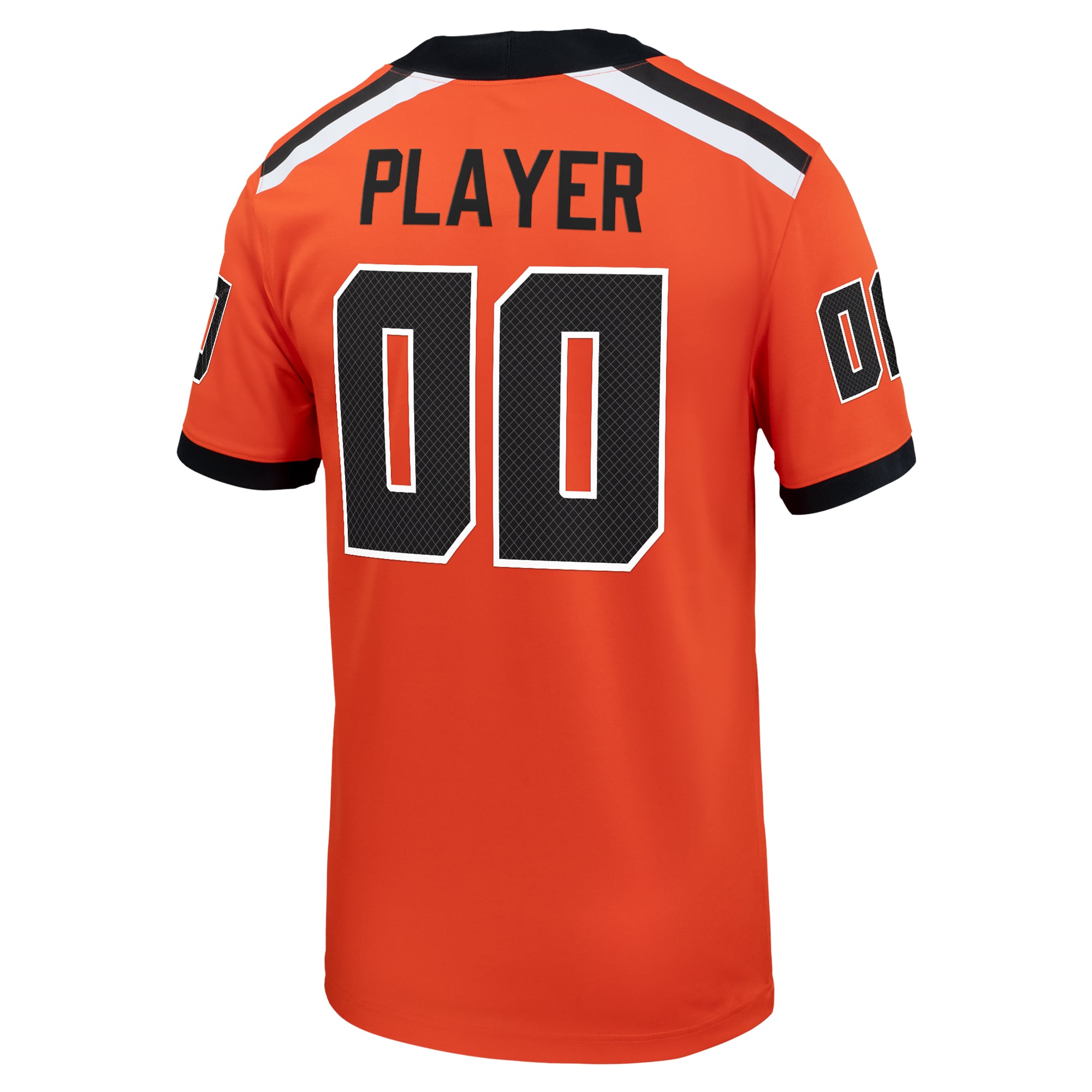 Oregon State Beavers Football Jersey Orange - back view