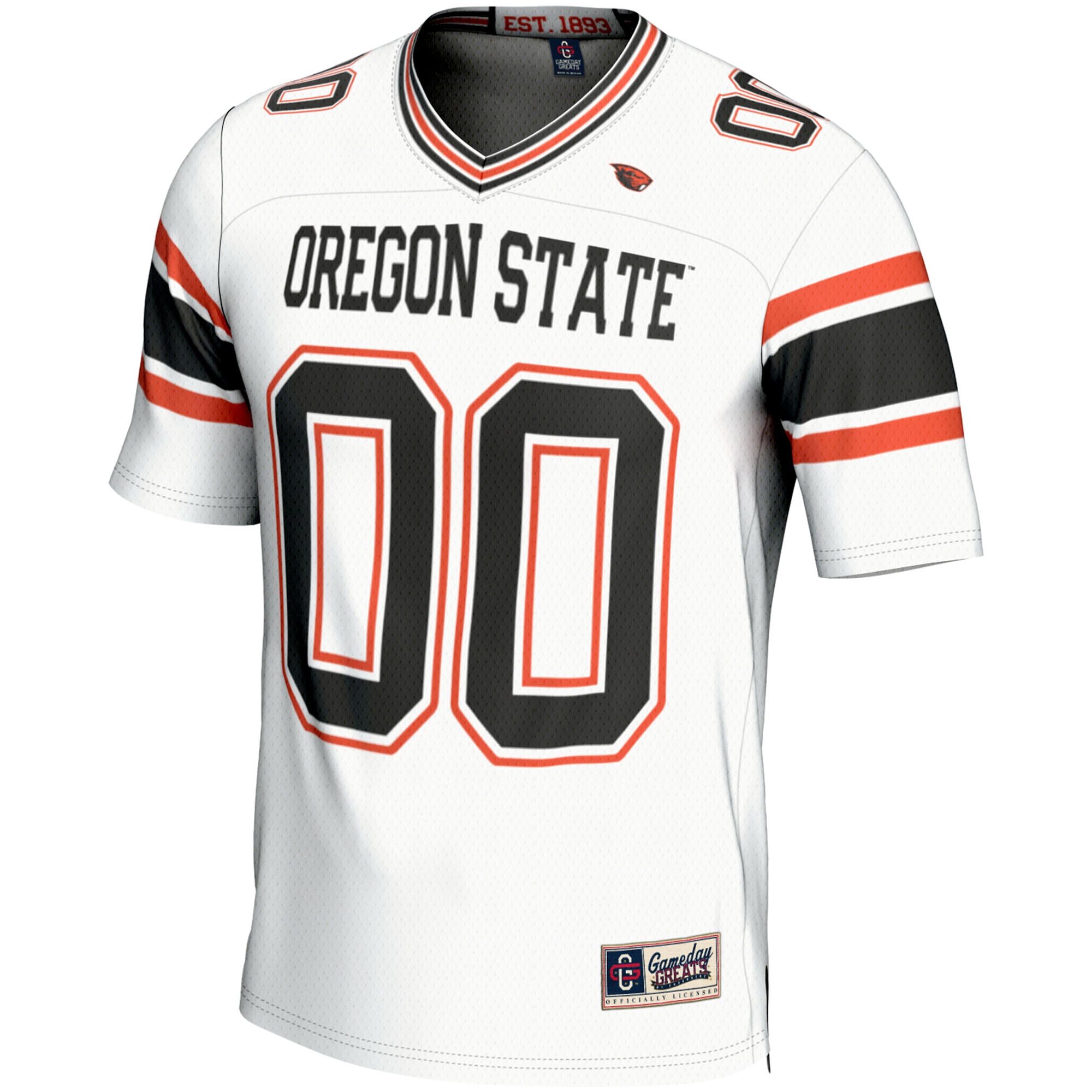 Oregon State Beavers Football Jersey White - front view