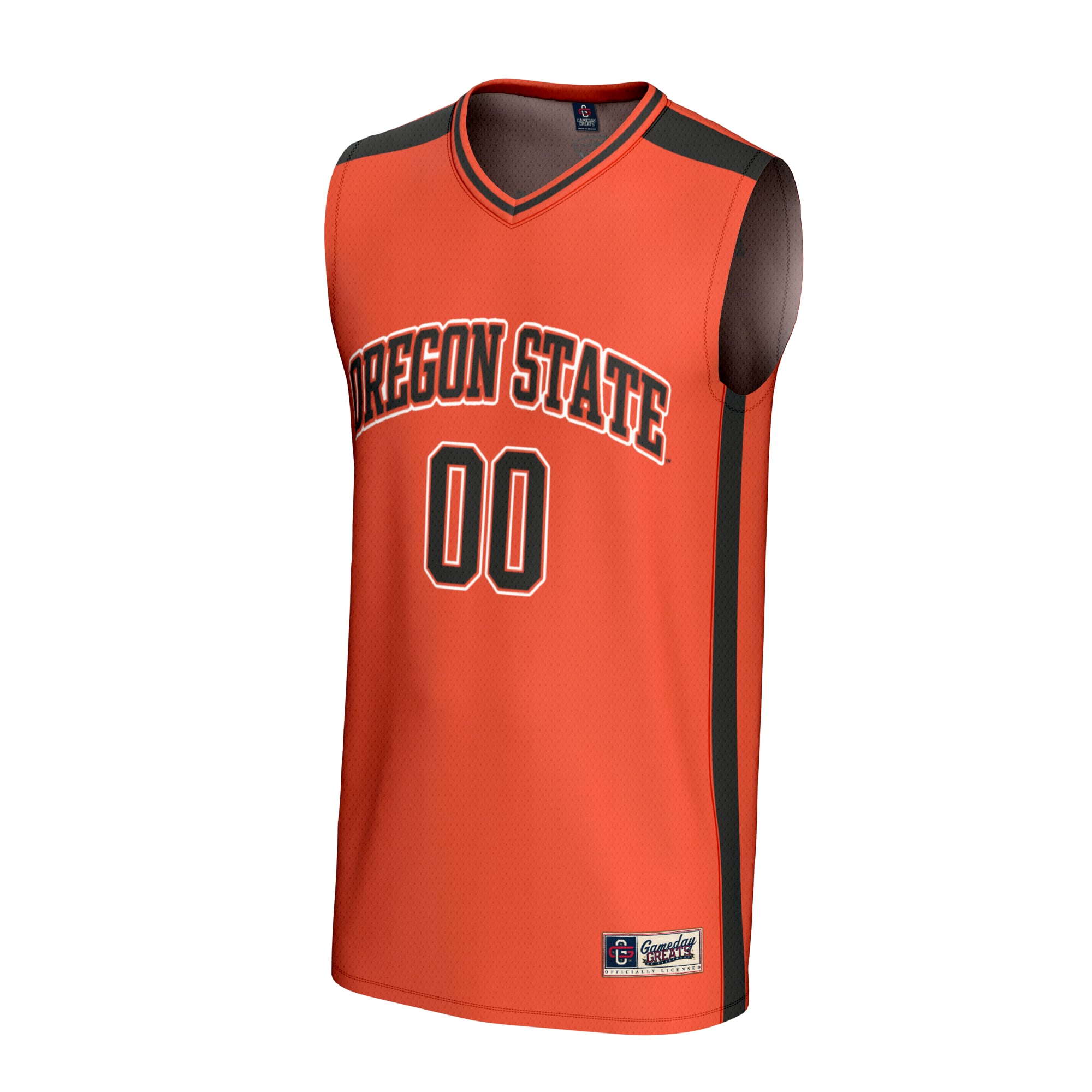 Oregon State Beavers Lightweight Basketball Fashion Jersey Orange - front view