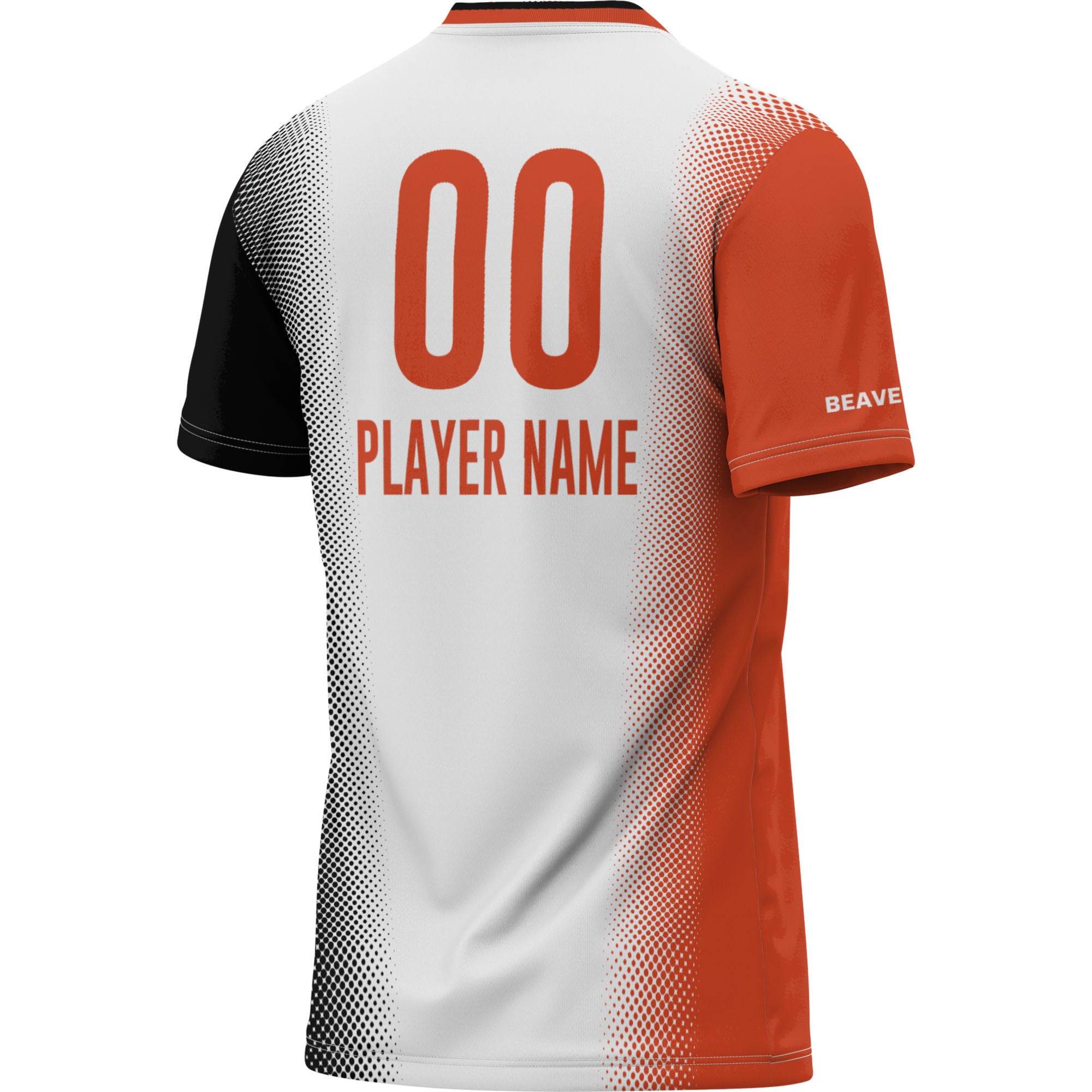 Oregon State Beavers Unisex Lightweight Women's Soccer Jersey White - back view